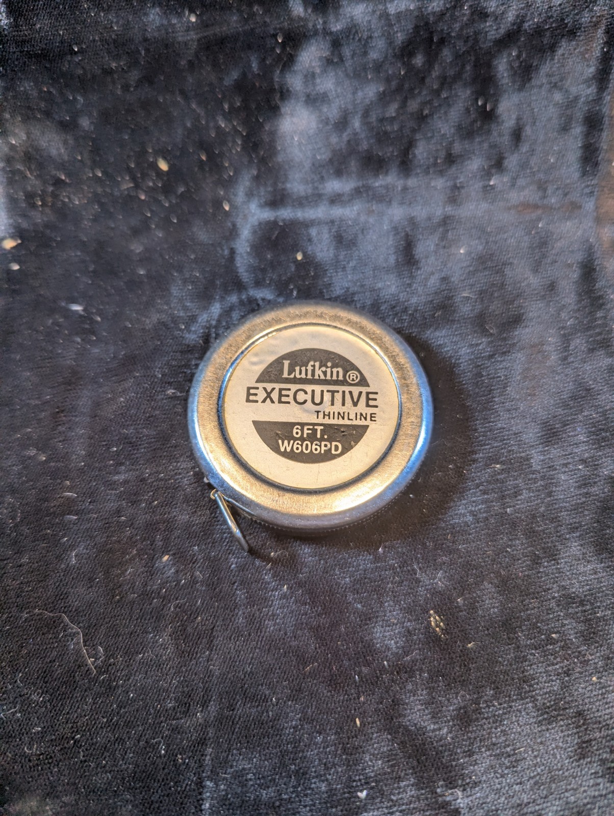 Vintage Lufkin Executive Thinline Tape Measure 6 Ft. W606PD