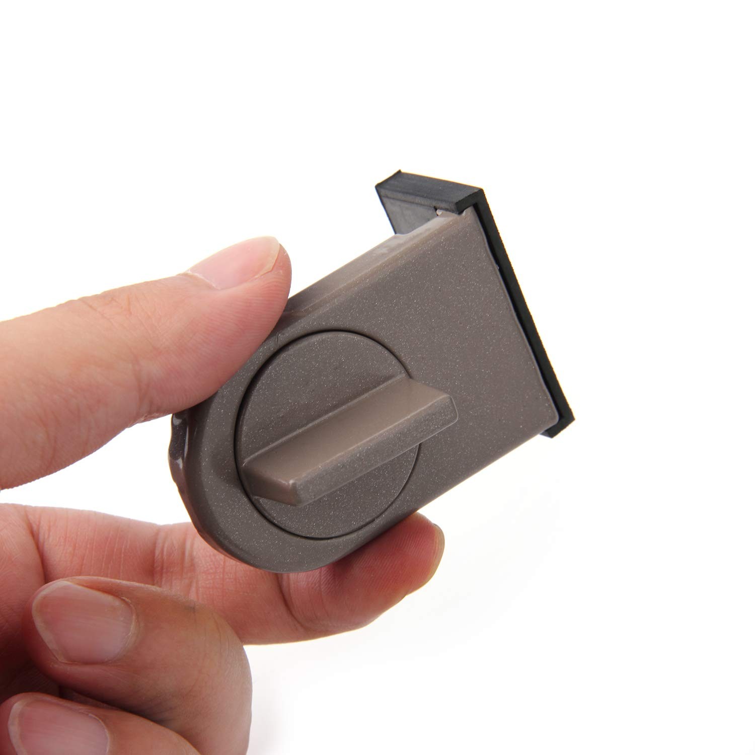 4 Pack Adjustable Sliding Window Locks Window Wedge Window Stop for Home Office