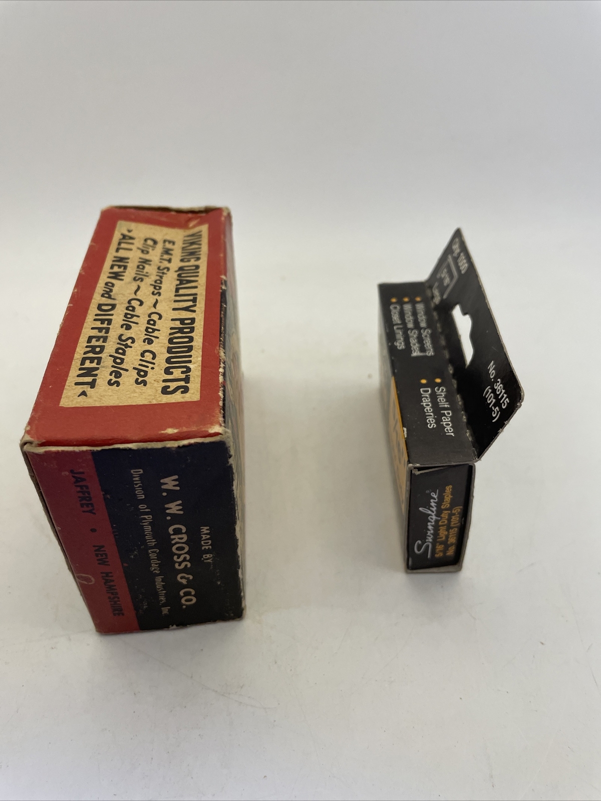 VINTAGE Lot HARDWARE & TOOL Staples Tape Saw Socket Battery Collectible