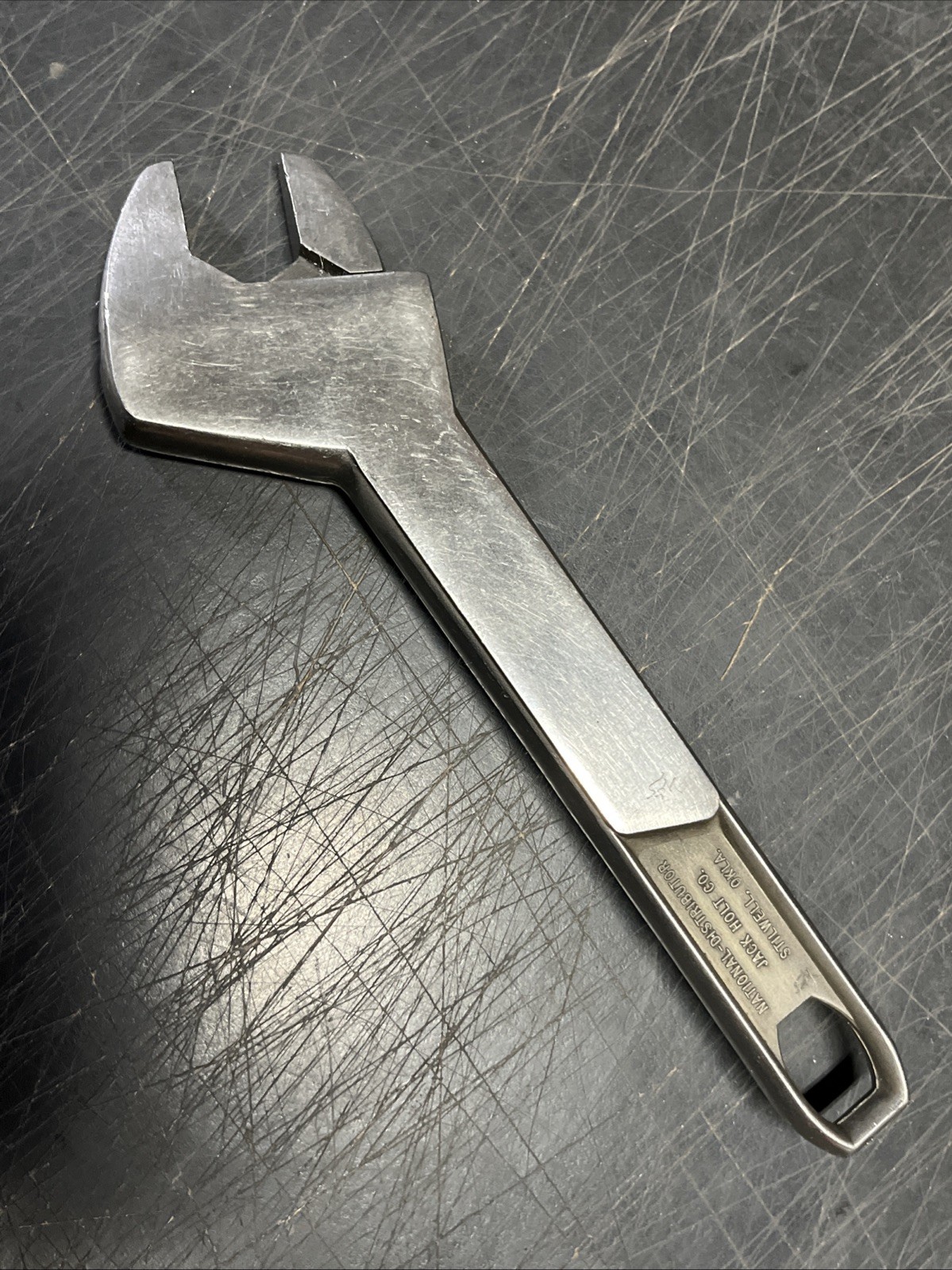 Vtg Petersen Tool Co Stainless Steel 8” HELIX Sliding Adjustable Wrench USA🟡