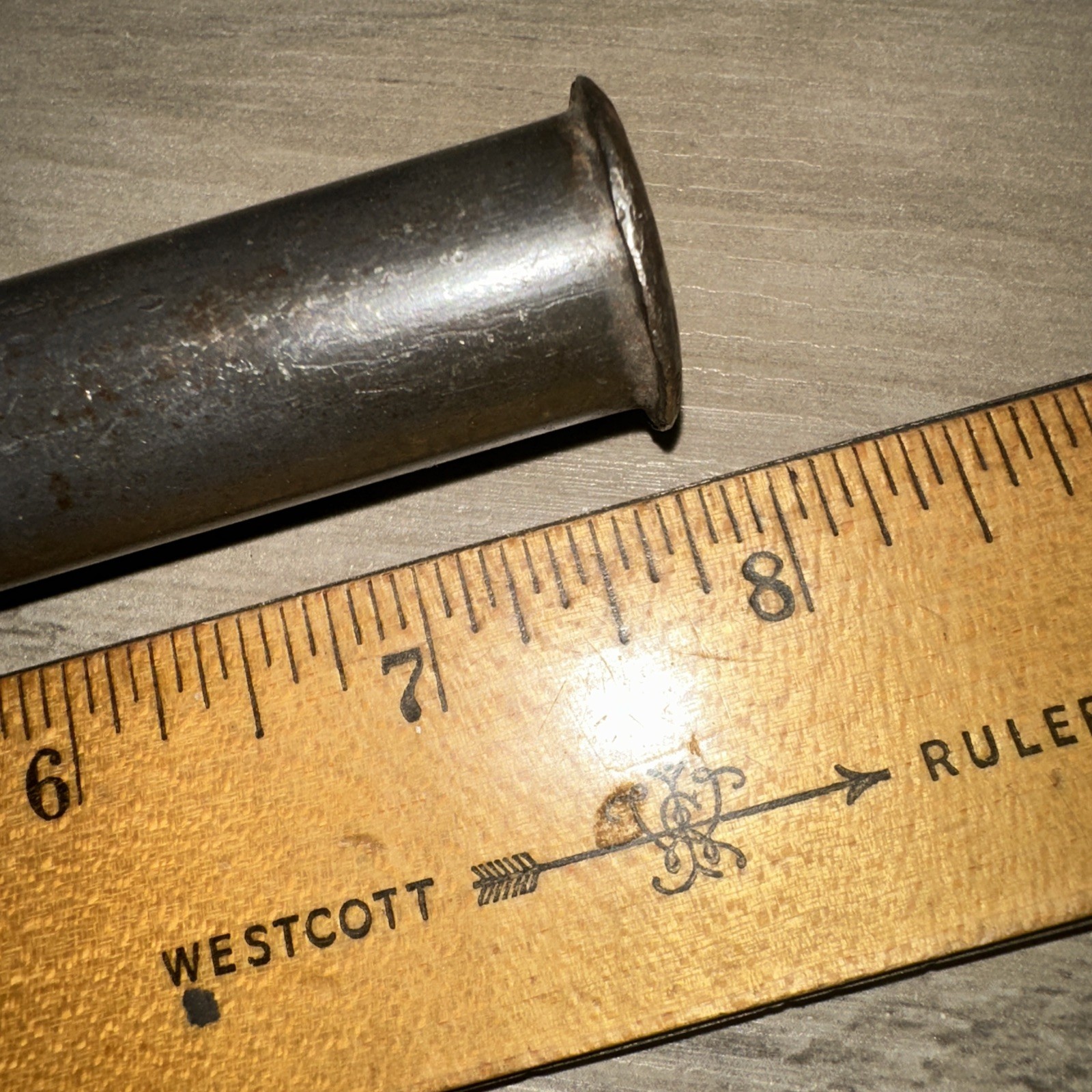 T.H. Witherby Antique Beveled Chisel High Quality Steel 1” Welded Steel Handle