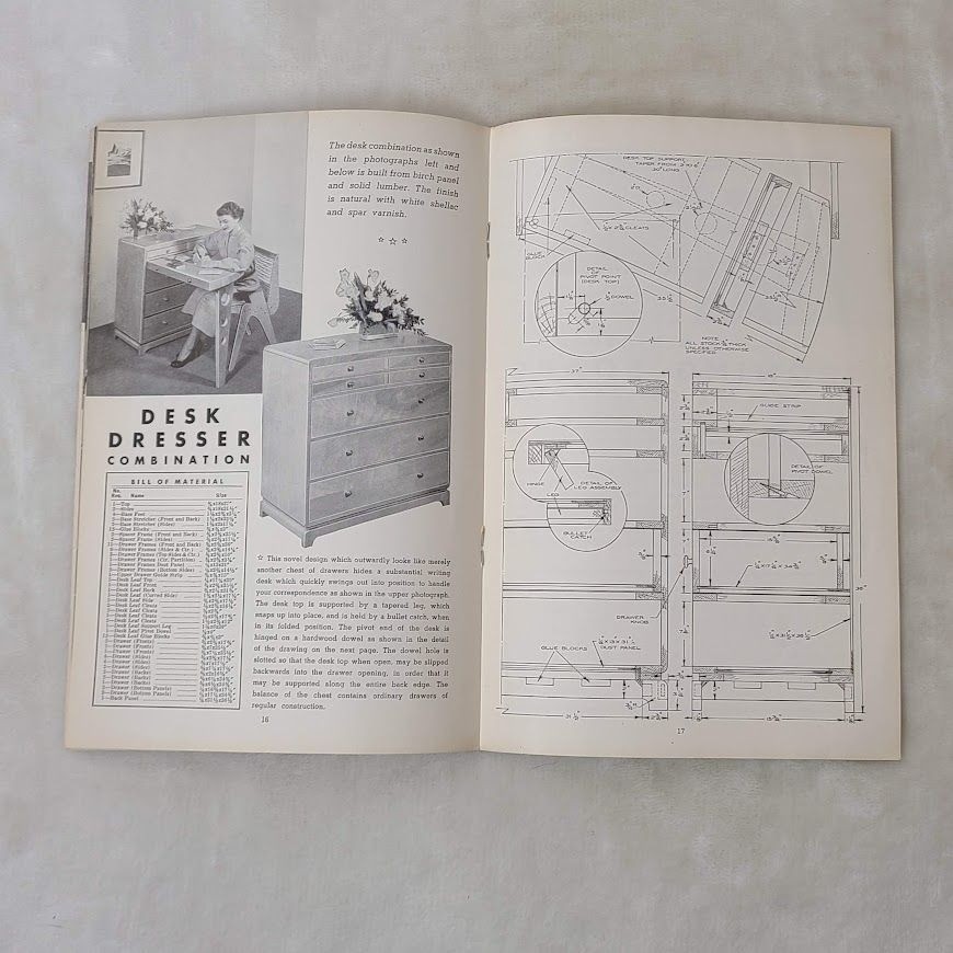 Practical Delta Projects Book 17 Vintage 1950s Woodworking Guide 4517 Rockwell