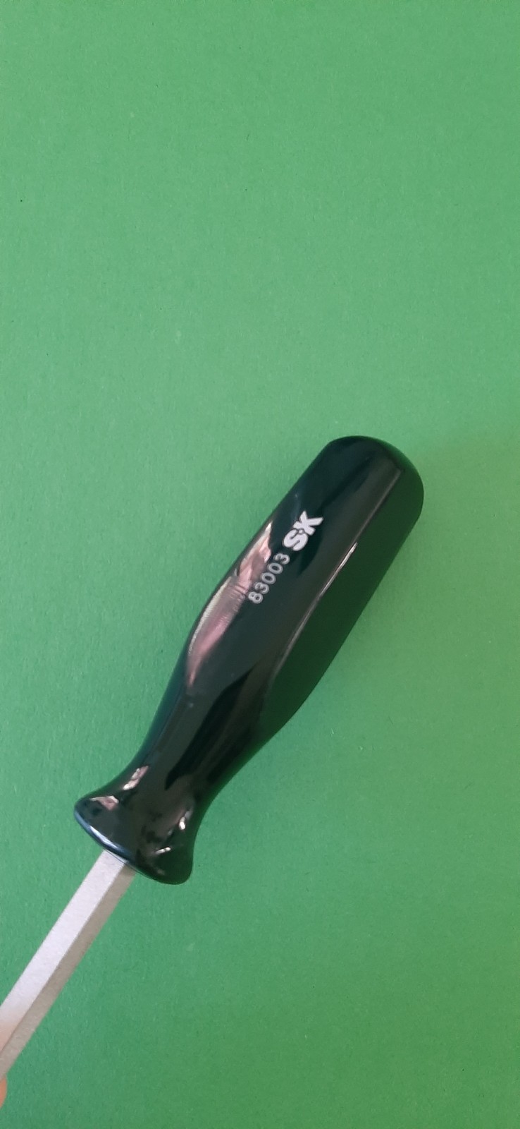 NOS SK S-K Tools 83003 1/4″ Flat Tip Slotted Long Shank Screwdriver France 1H