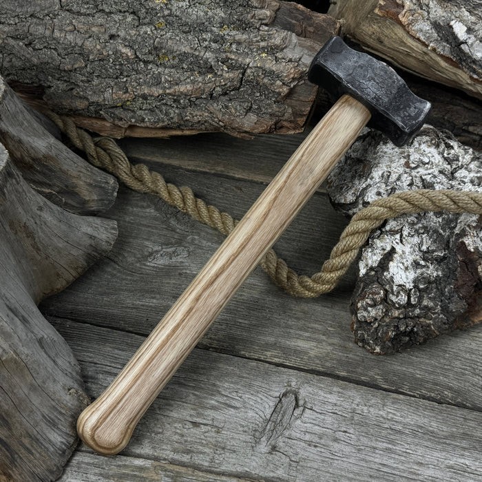 Hand-Forged Double Blacksmith’s Hammer, 1 kg (2.2 lbs)