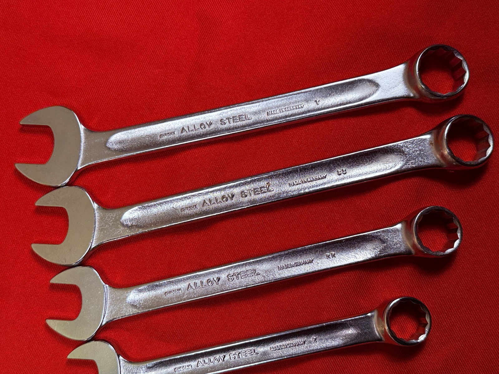 NOS Vintage Stahlwille SAE Open Box 13 series 8 pc Combination Wrench Set