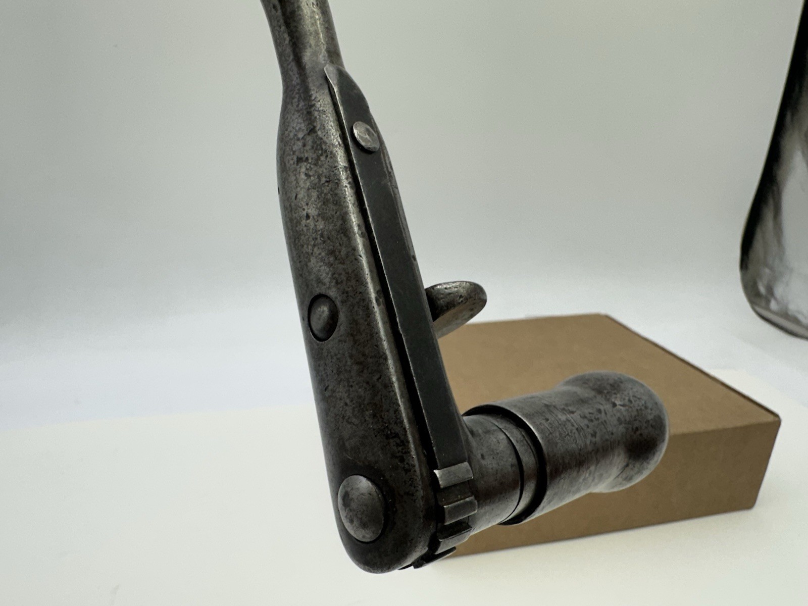 Very Rare Lynam Ratchet Brace Hand Drill 1871 Patent By Millers Falls Good Shape