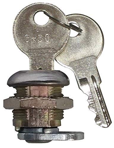 JQuad Truck Tool Box Lock with Keys – 1 Pack – Random Key Code, Black