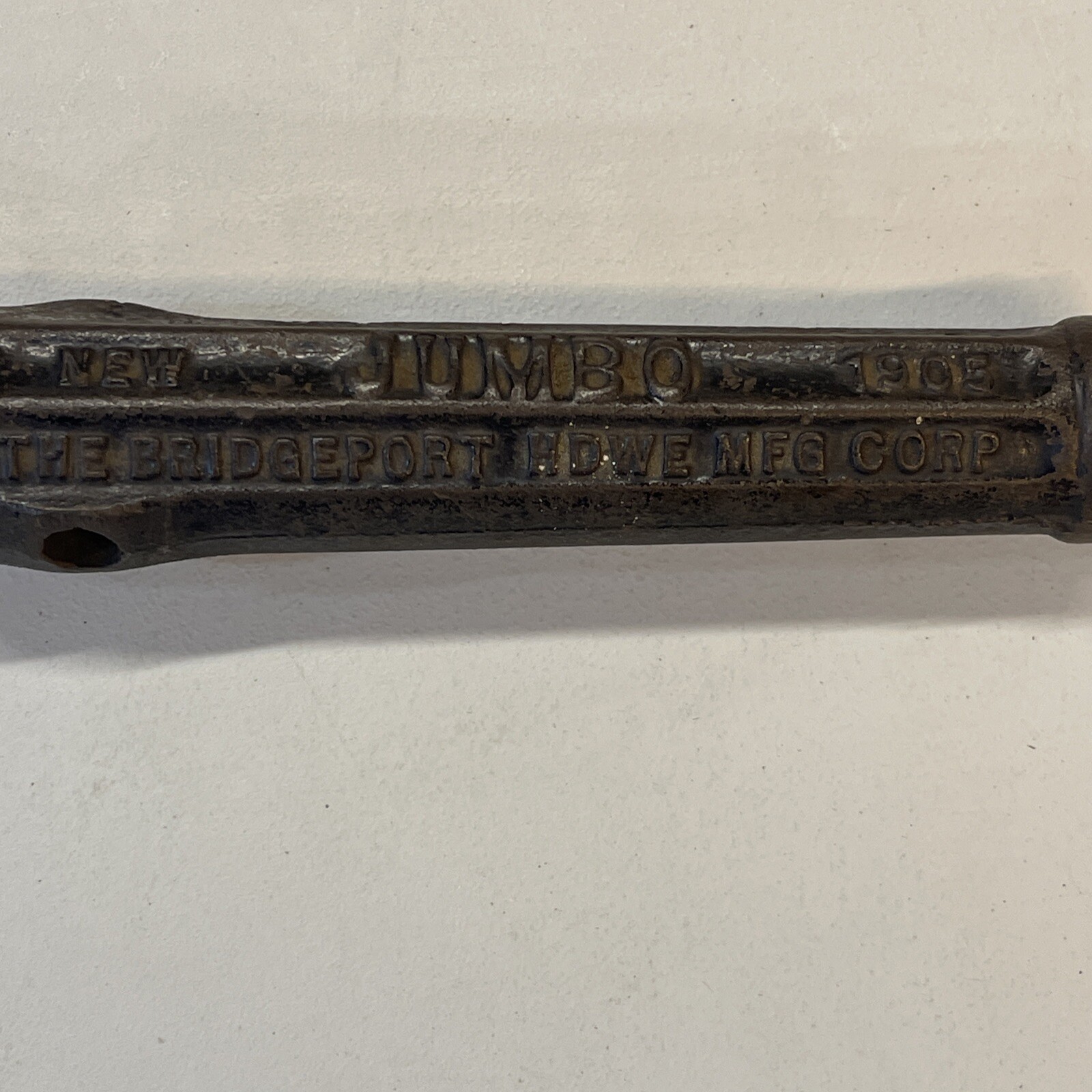 Antique Used “New Jumbo 1906 Nail Puller by Bridgeport Hardware MFG Corp” Tool