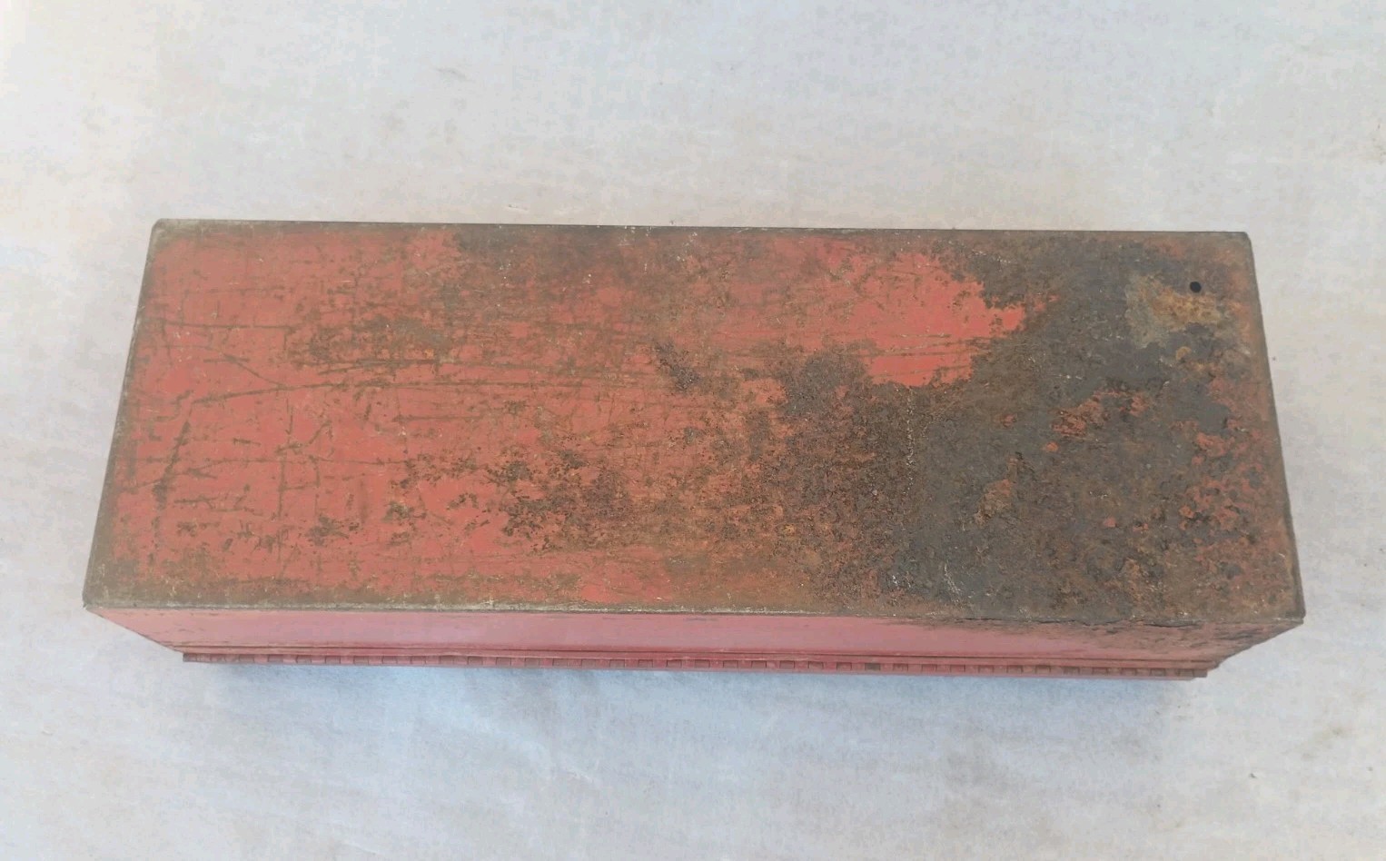 Vintage Snap-On KRA-251A Metal Tool Box 18-1/2” L x 6-3/4” W x 5” T (USA) 1979