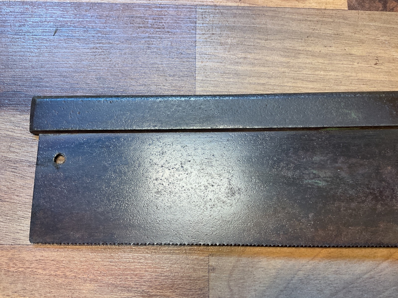 E. C. ATKINS & CO. 10” Back Saw Antique Carpenter’s Hand Saw Tool