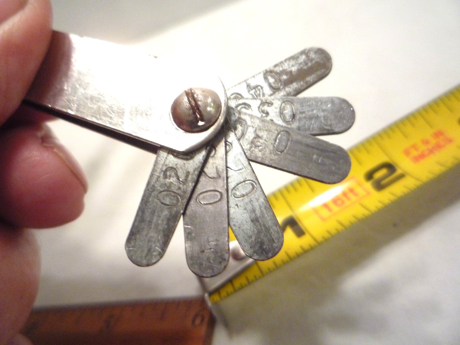 Aris 6213 Vintage steel feeler gauge set