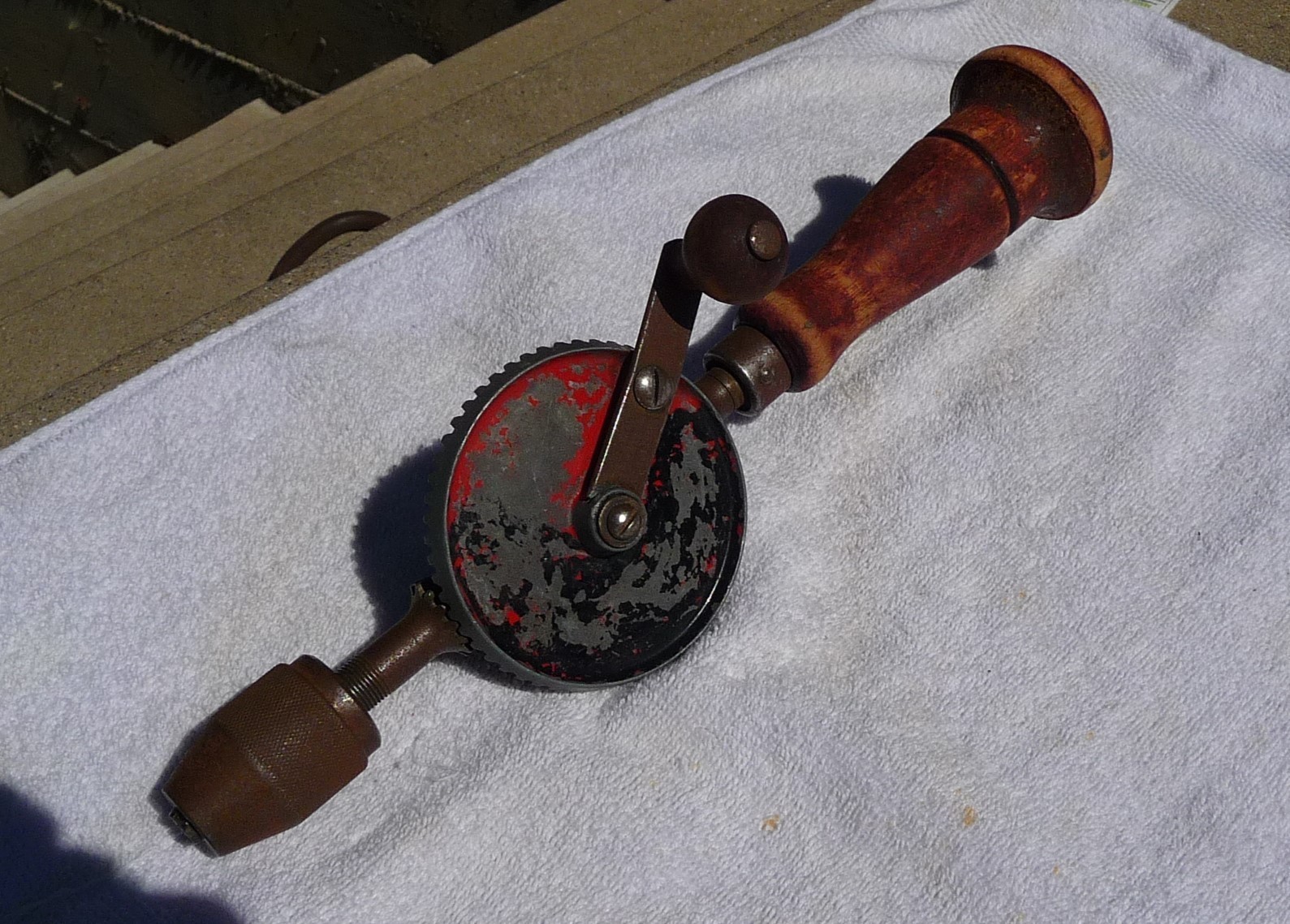 Vintage Goodell Pratt Eggbeater Hand Drill 655A