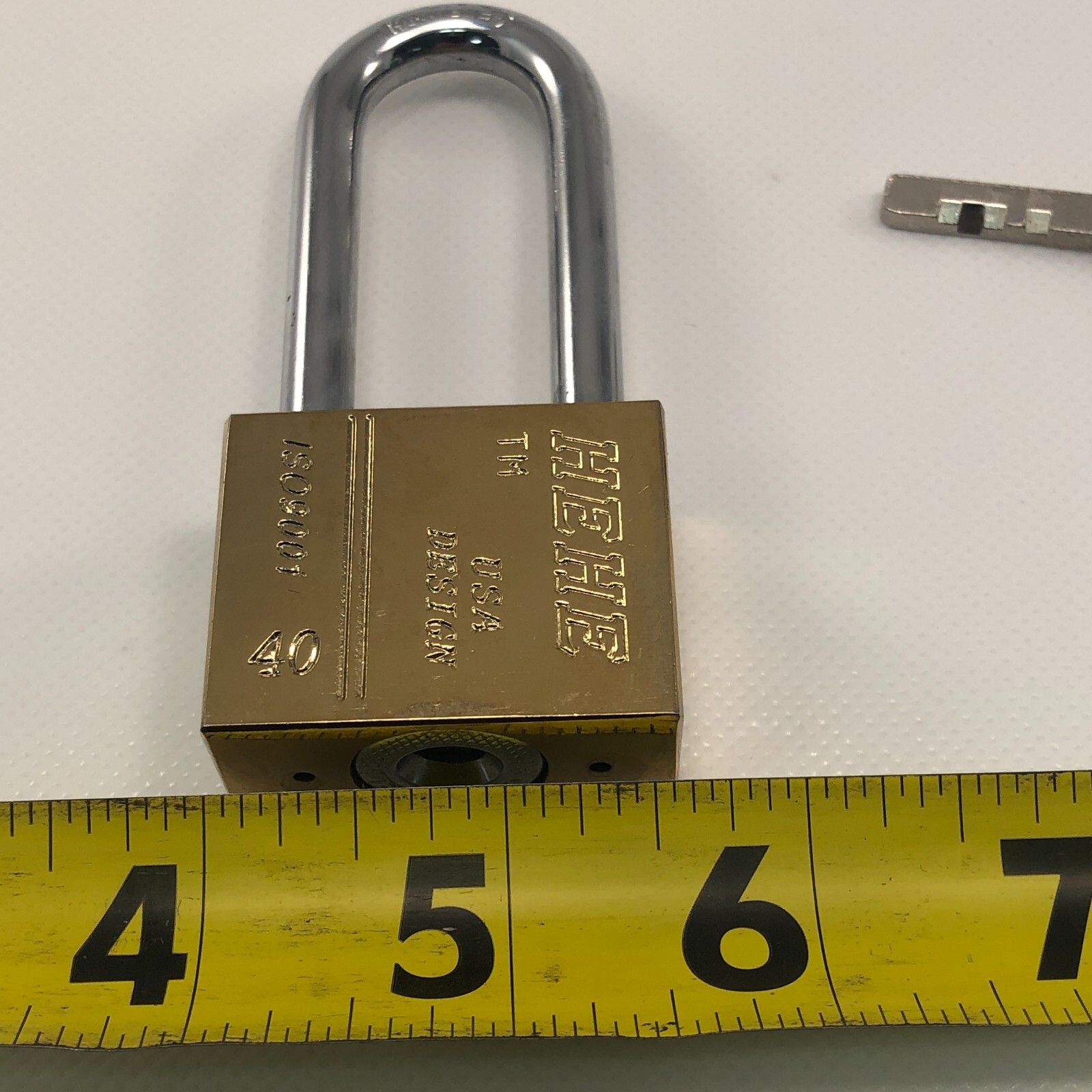 HEHE Padlock, #40 USA design 4-KEYS EGYPTIAN Nice Fast Ship