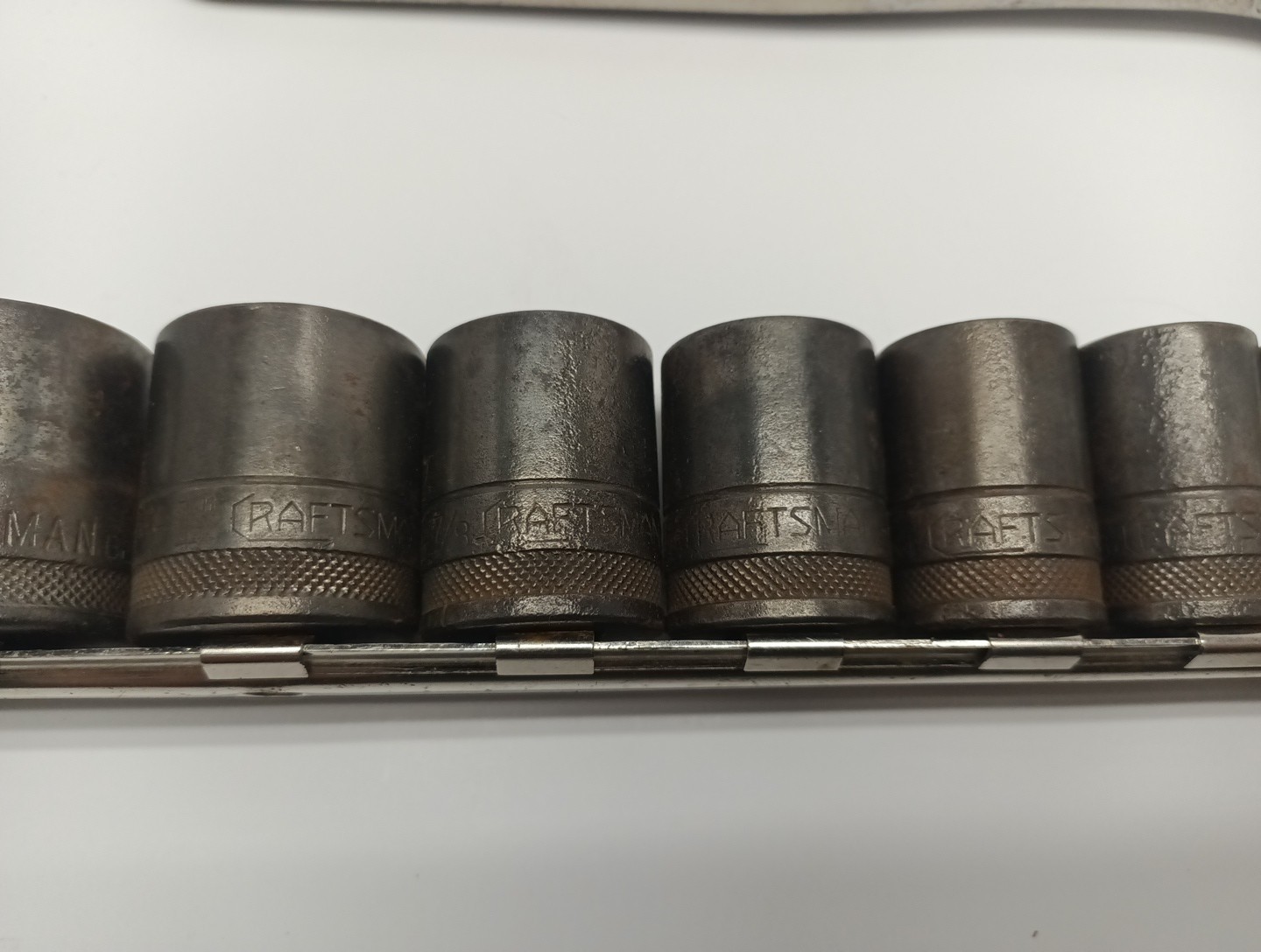 Vintage 1930s – 40s Craftsman Ratchet Circle U (Plomb) + 1/2″ Drive Socket Set
