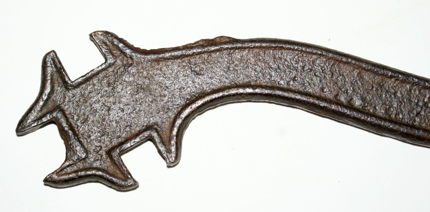 KING DRILL MFG Farm Implement Wrench Tool Nebraska City Old Antique