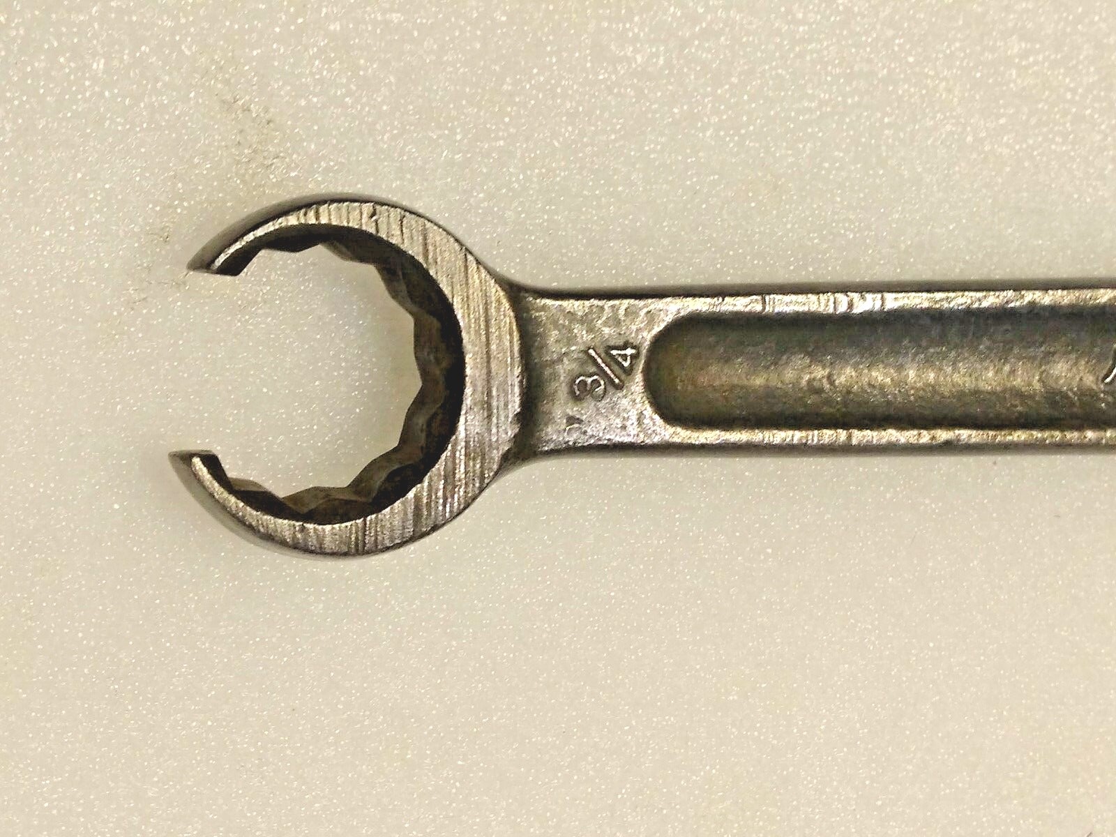 Vintage BONNEY RF54A 7/8″ X 3/4″ 12 Point Flare Nut Line Wrench U.S.A.