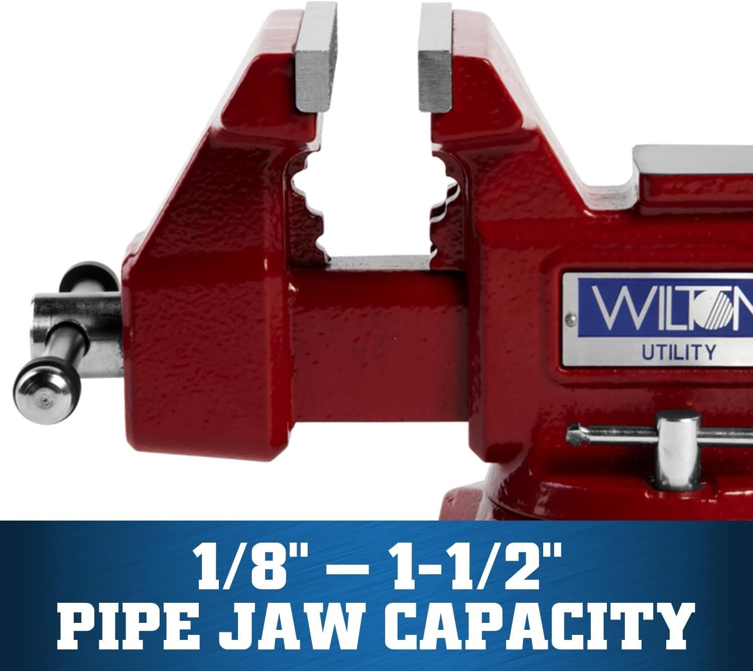 2-5/8″ Throat Bench Vise, 4-1/2″ Jaw Width
