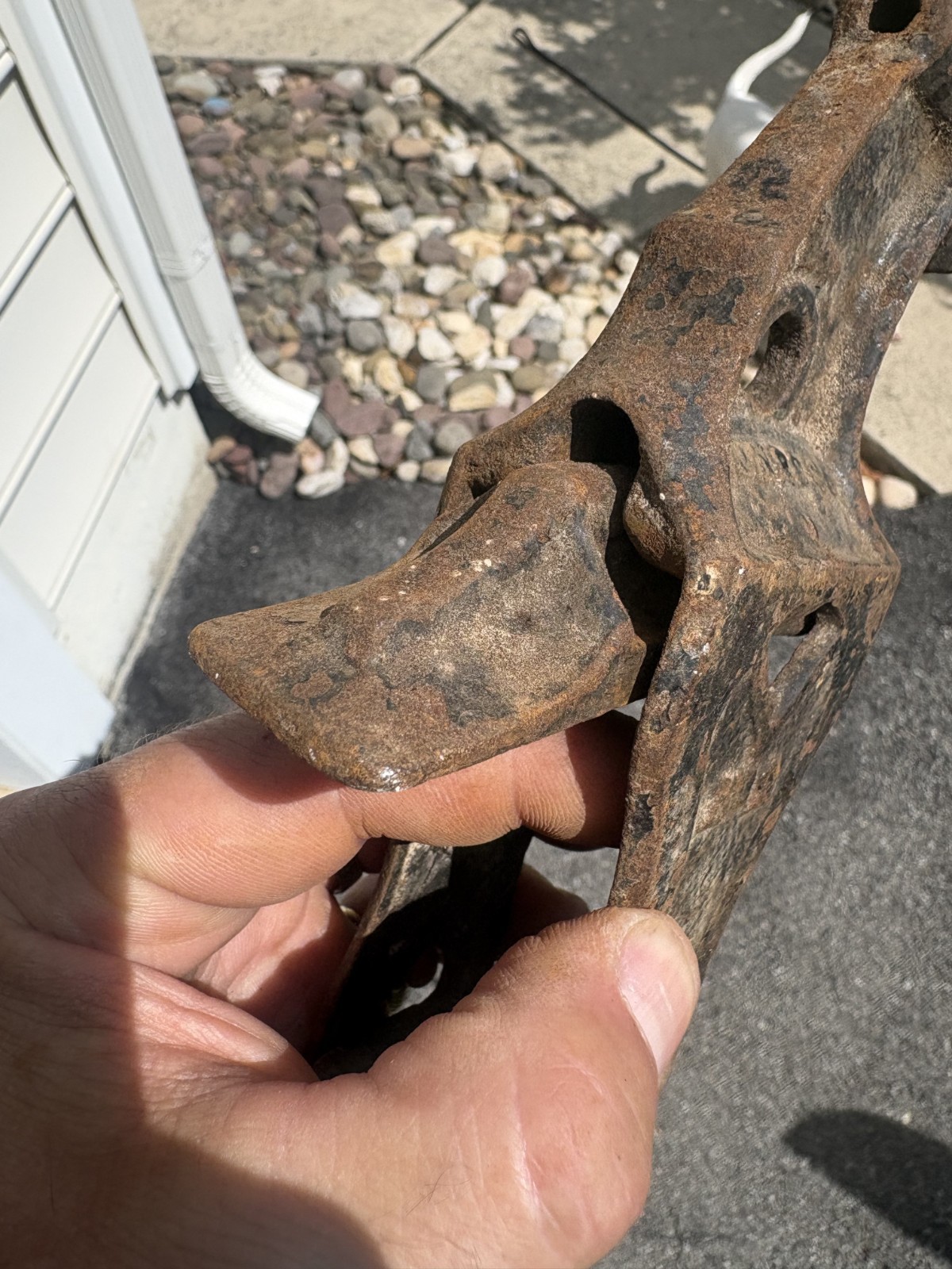 Boston 1896 Cast Iron Wood Clamp Threaded End Bar Clamp Sash Clamp Head No2