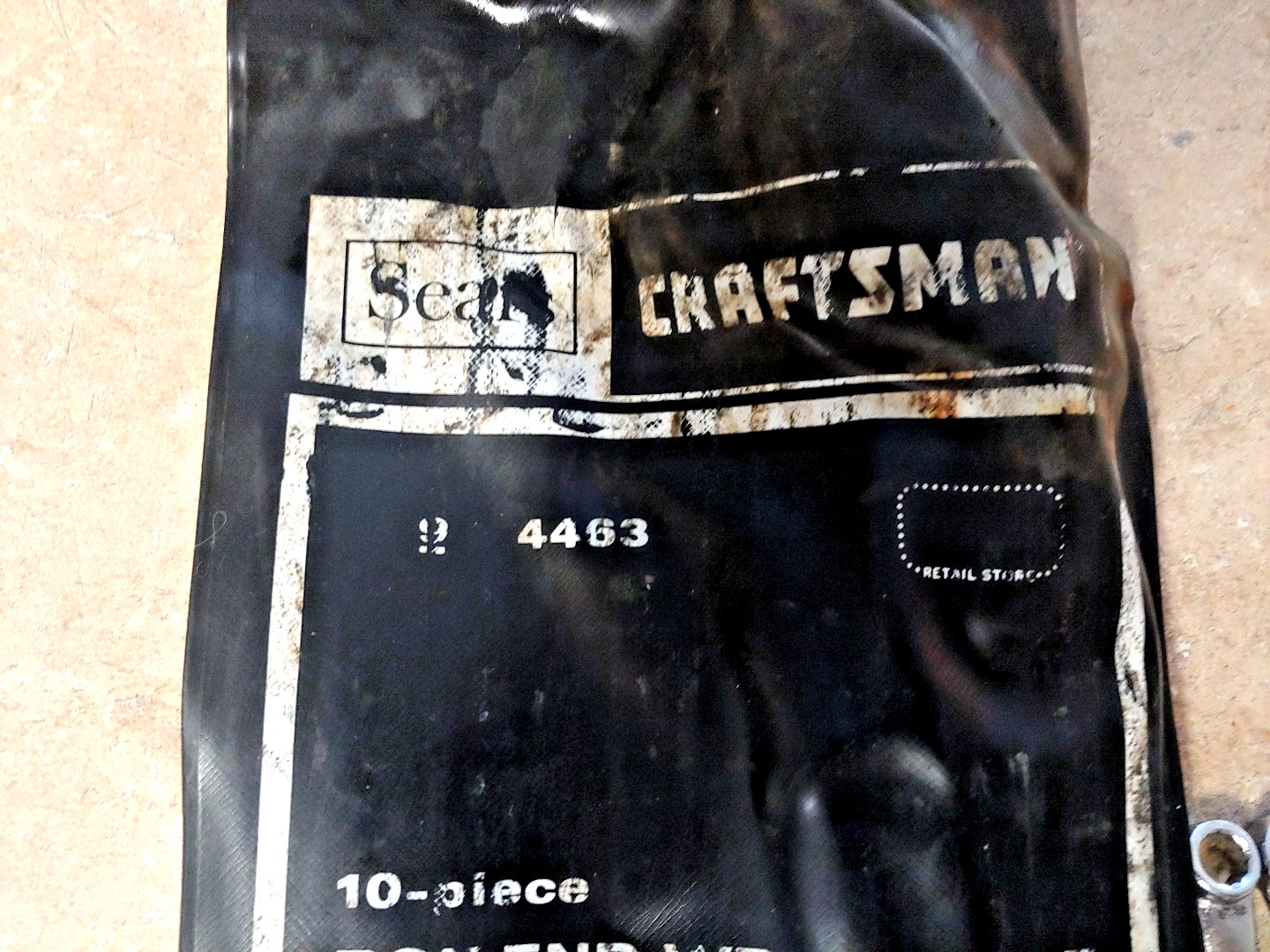 Craftsman ¼” to 1¼” Double Box-end wrenches -V-VV- w/org. case 10 Pcs. 94483 USA