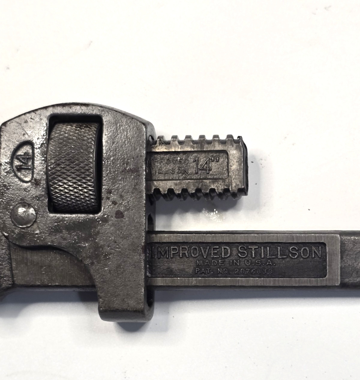 The Ridge Tool Co 14 Inch Improved Stillson Pipe Wrench Elyria OH