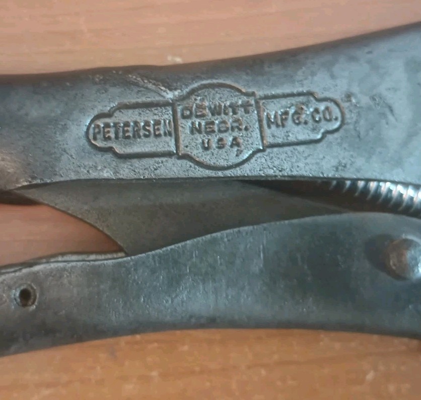 (Lot of 6) Vintage Petersen Vise Grip Welding Clamps Model 11R Made In USA