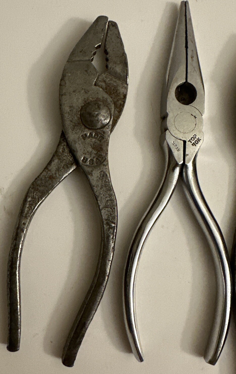 Vintage Set Of Pliers