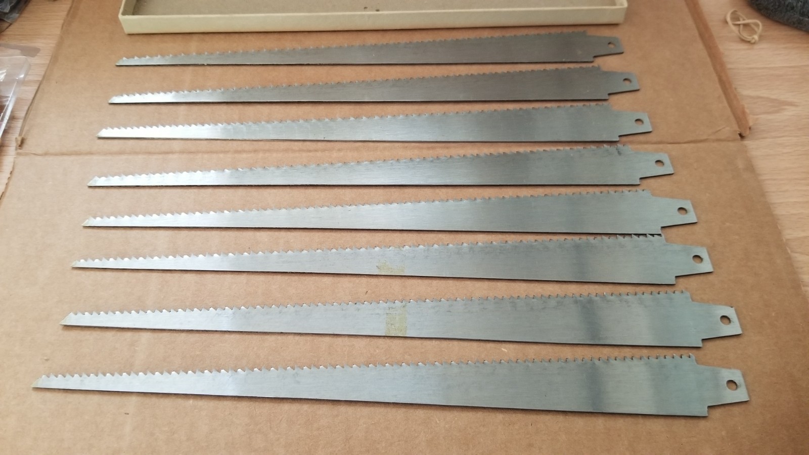 8PC DISSTON 101-W For Wood Only 12″ Hand Saw Cutting Blades , NOS