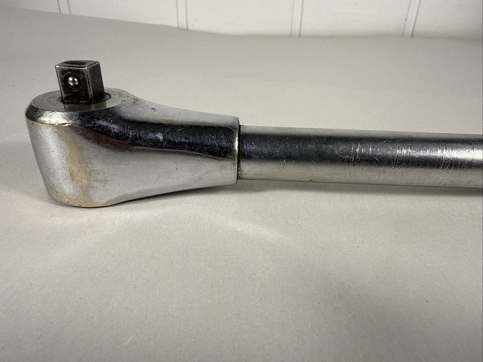 Vintage REECHET R-375 3/8″ Drive Ratchet w/ Rotating Handle – 1950’s