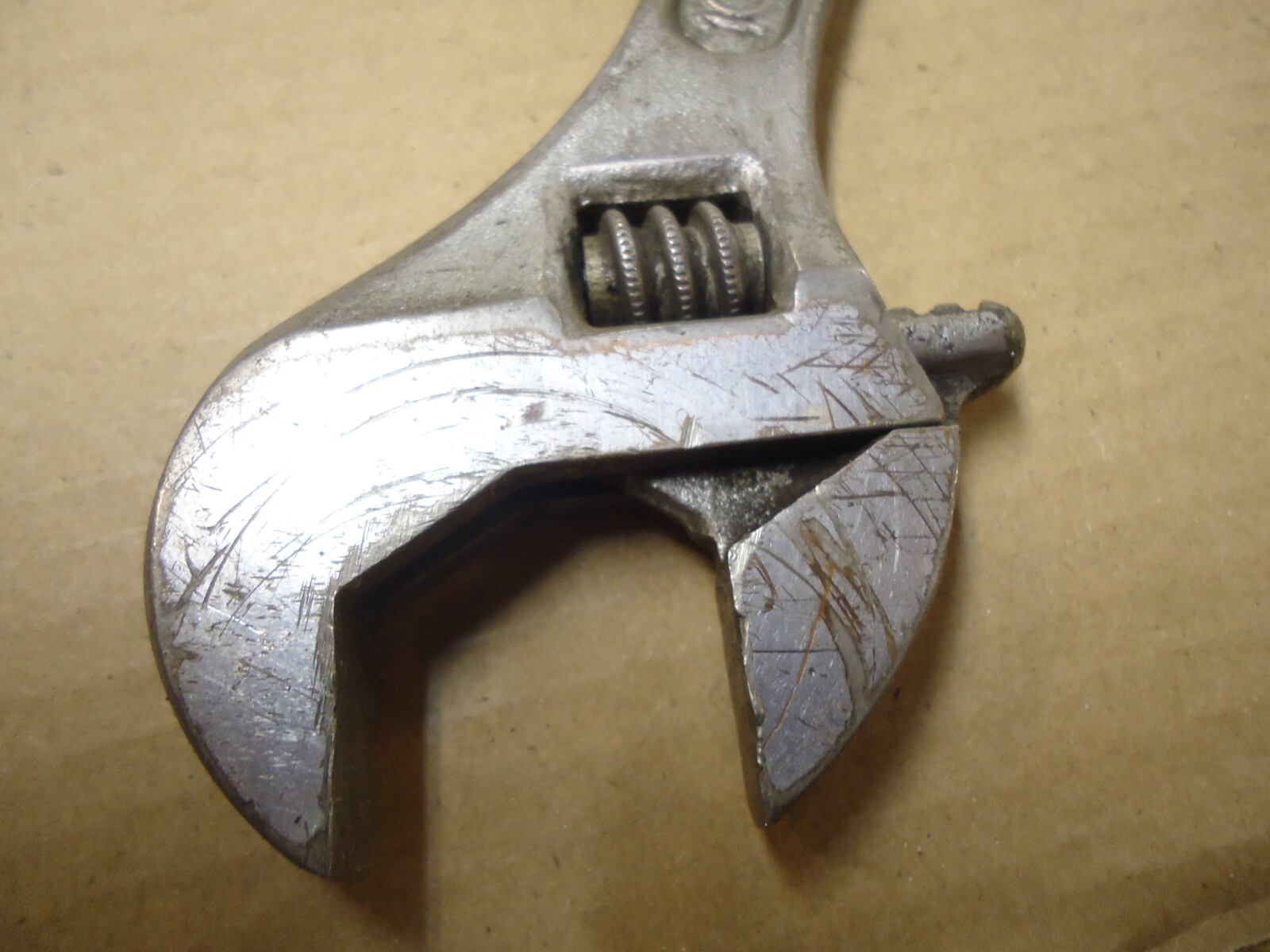 Vintage Diamond Calk Horseshoe 10” DIAMALLOY Adjustable Wrench DULUTH MINN USA