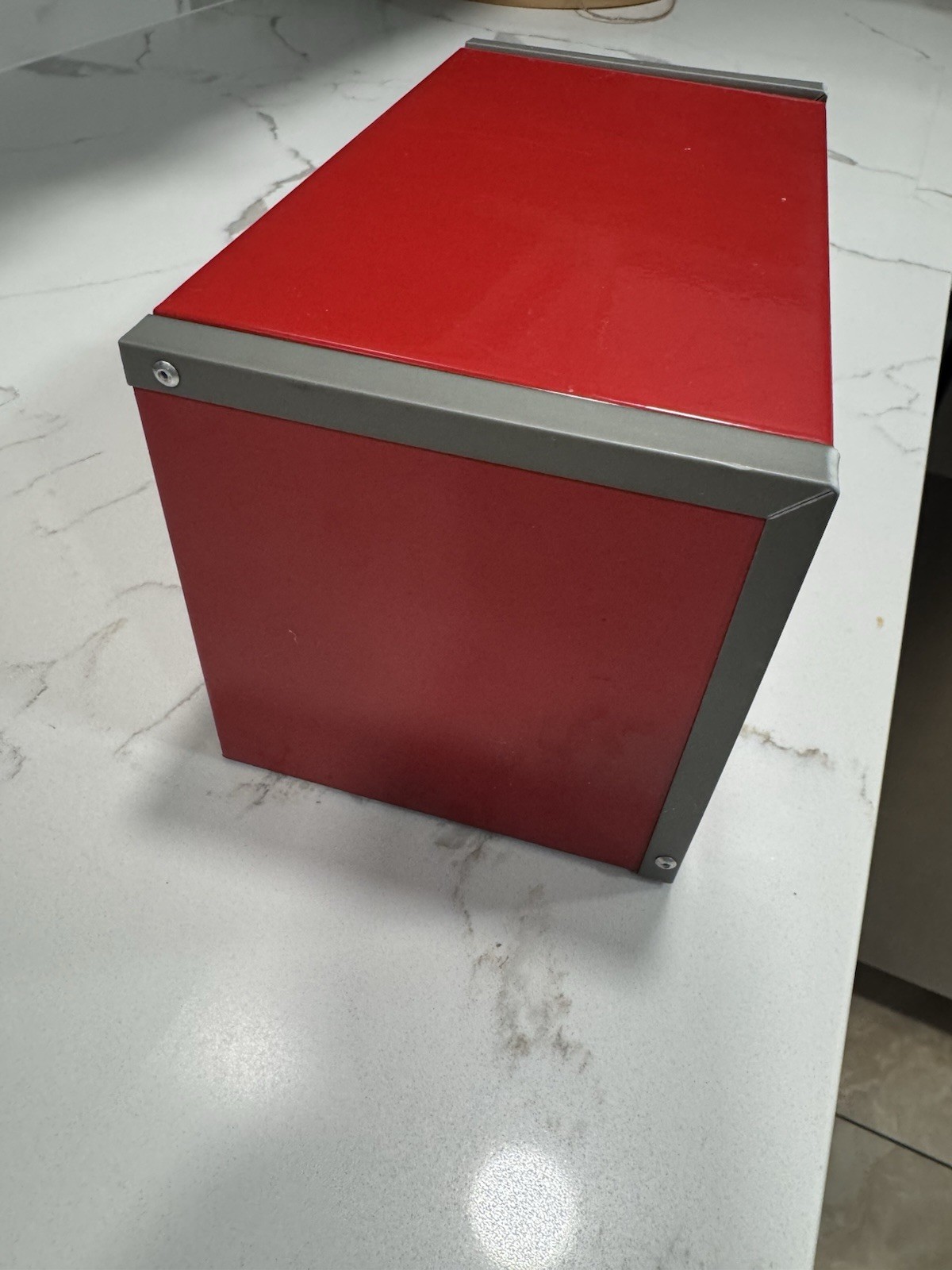 Mini Snap-on 3 Drawer Toolbox Top Chest Micro Maroon 8-1/2″ x 4-1/2″ x 4-3/4″