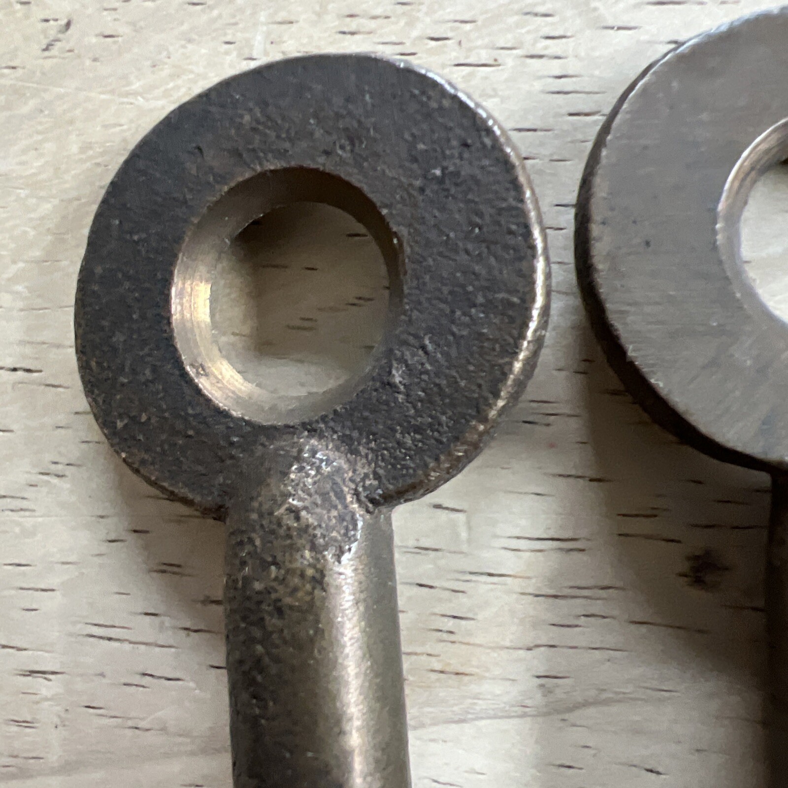 Vintage 2- KEY. J.H.W. Climax Co. Newark N.J. Rare #1