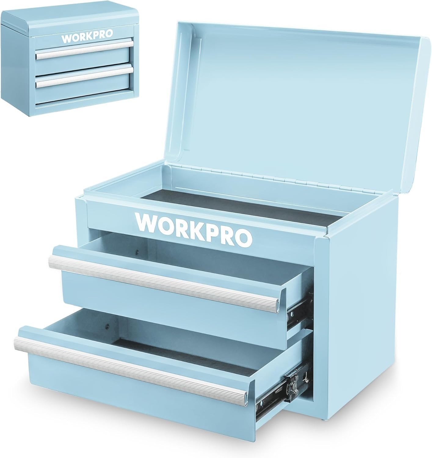 Stylish Metal Mini Toolbox in Macaron Blue – Durable & Compact Storage Solution