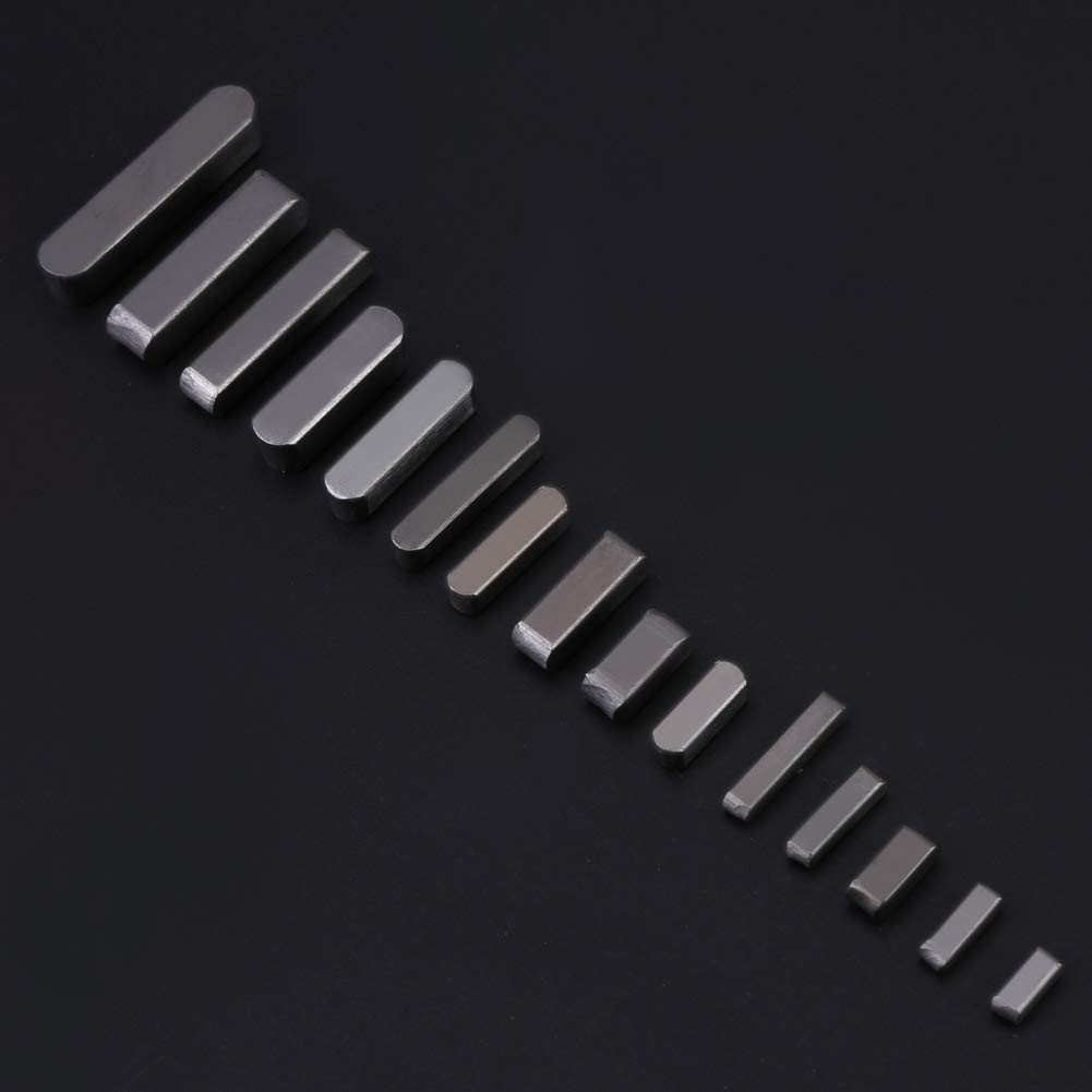 140pcs Key Pulley Stainless Steel Woodruff Key Assortment Metric Key Assortment
