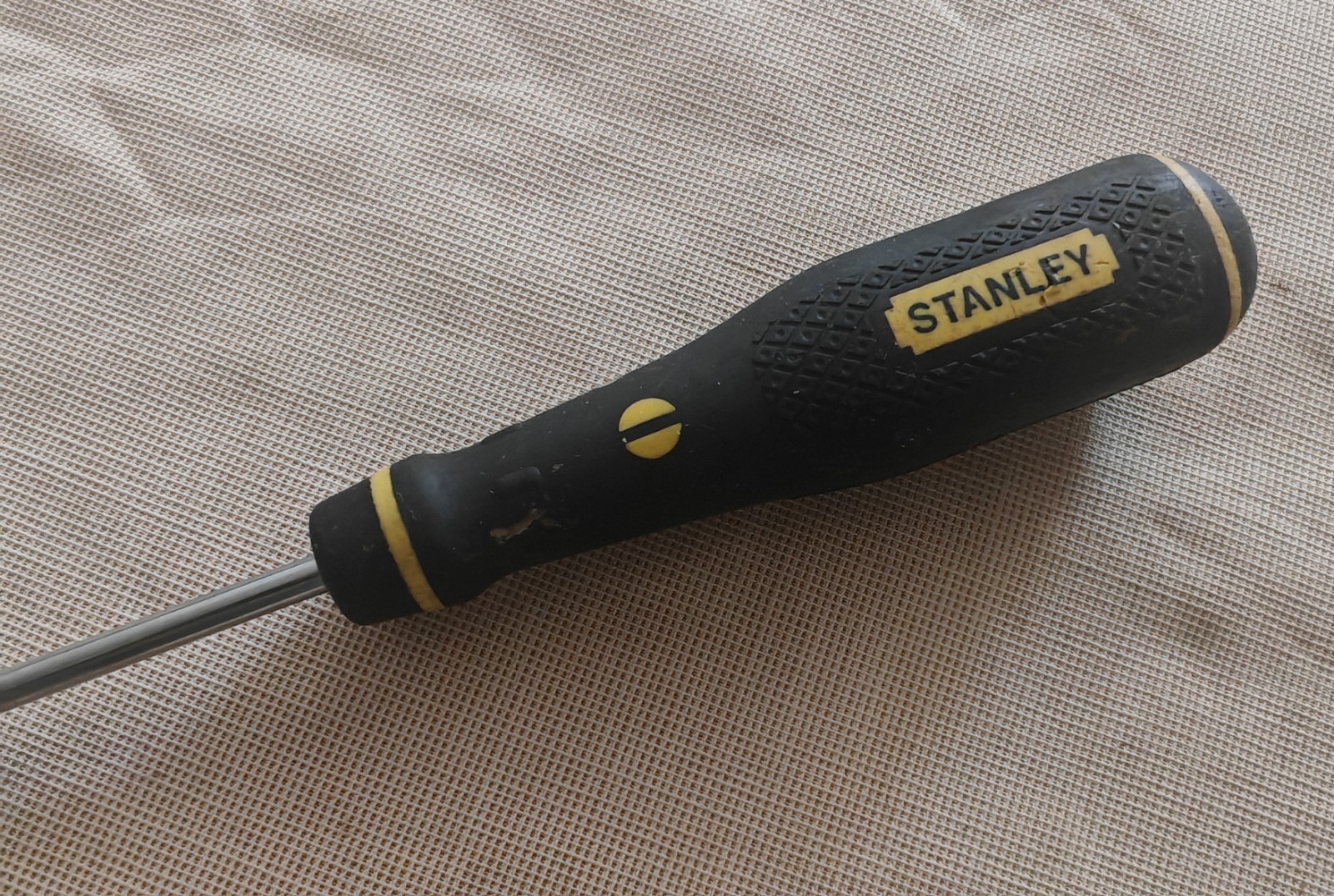 Stanley Flat Head Screwdriver 27cm Long Reach Vintage Hand Tool Slotted Driver