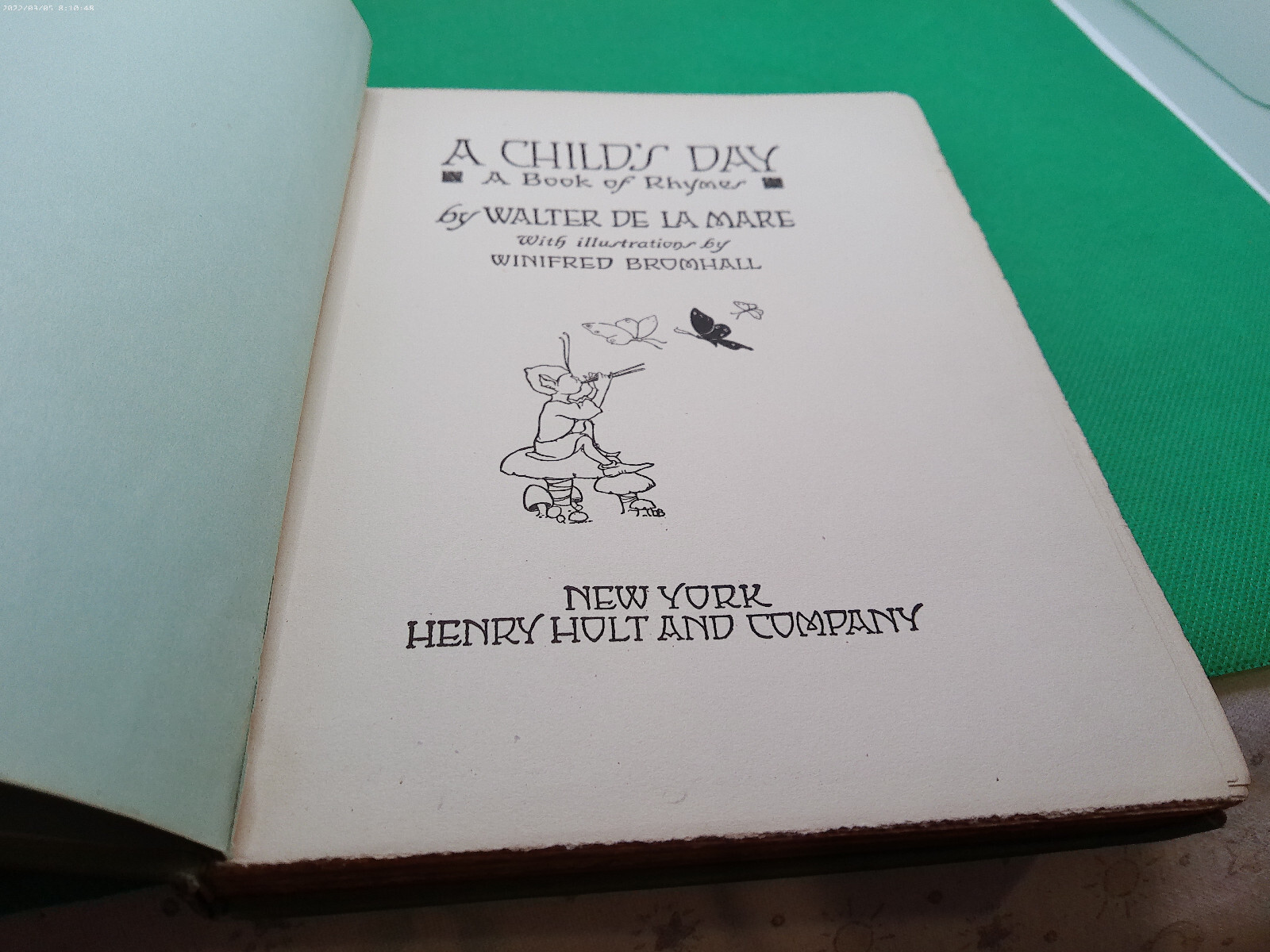 Hans Brinker Johnny Crows Garden Childs Day 3 books HB Brooke DeLaMare 20s 30s