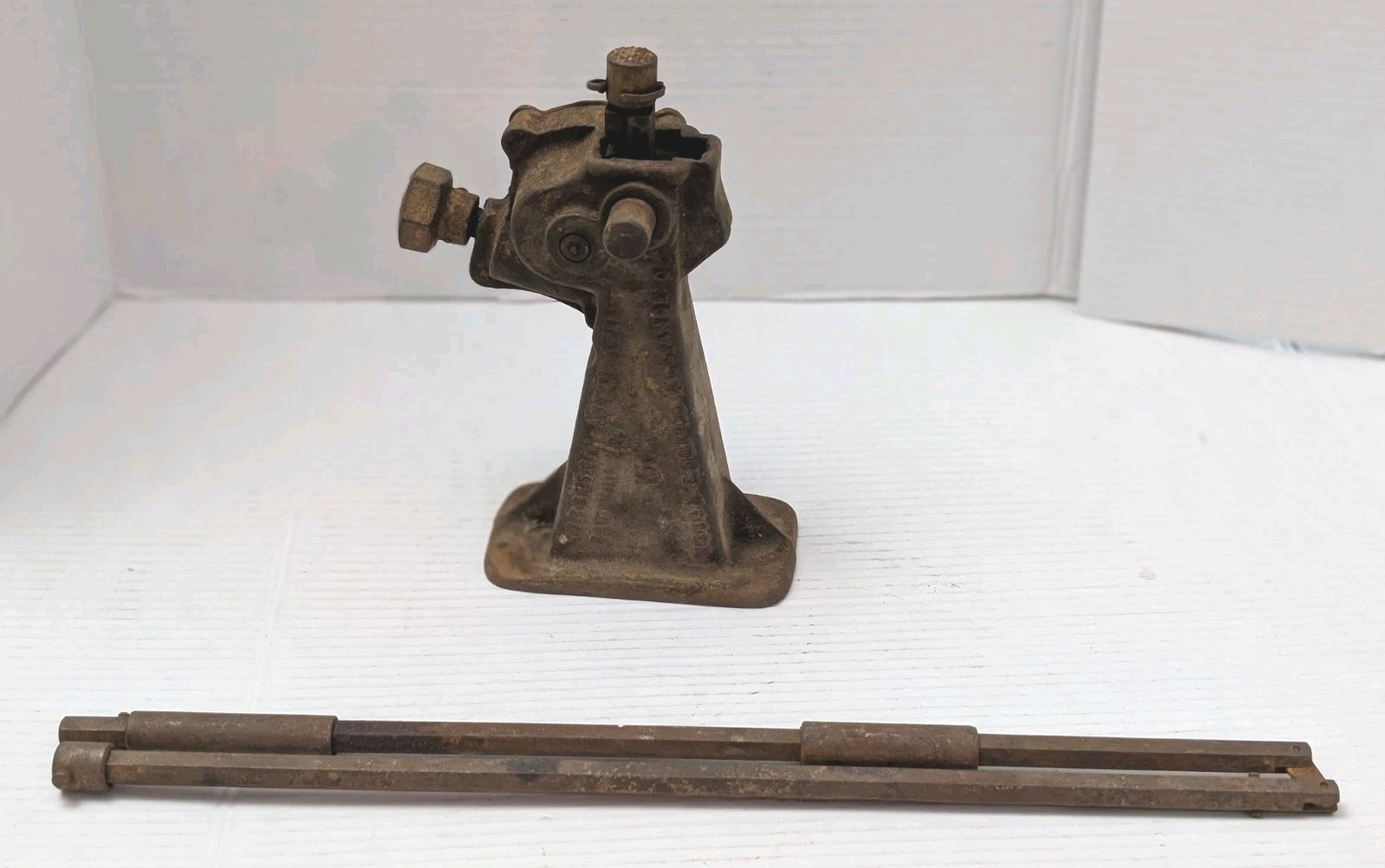 Morrison Auto Jack No 1 The Woods Enor Co Ohio With Handle Works Perfectly