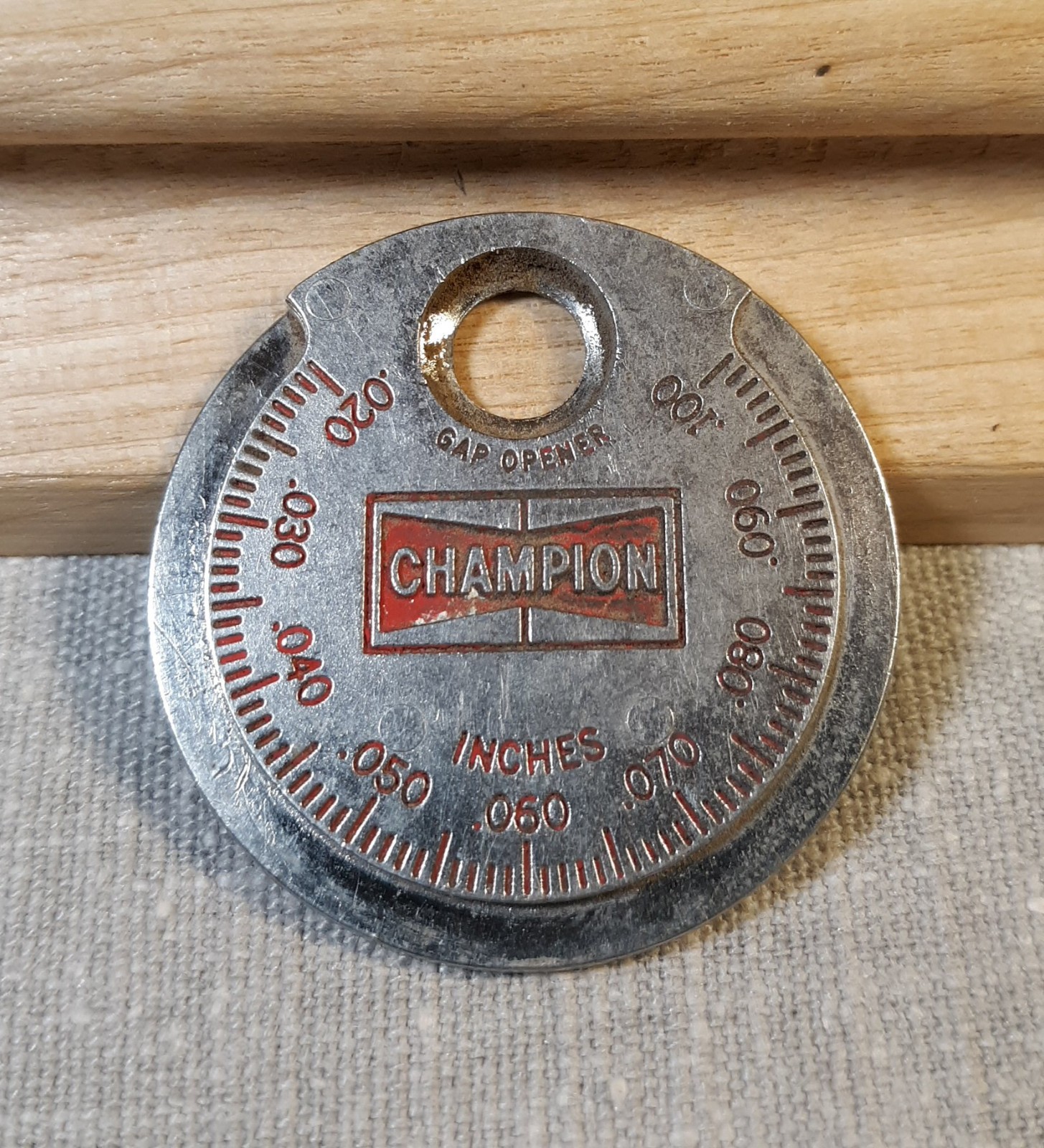 Champion CT481 Taper Gap Gauge; Inches & Millimeters