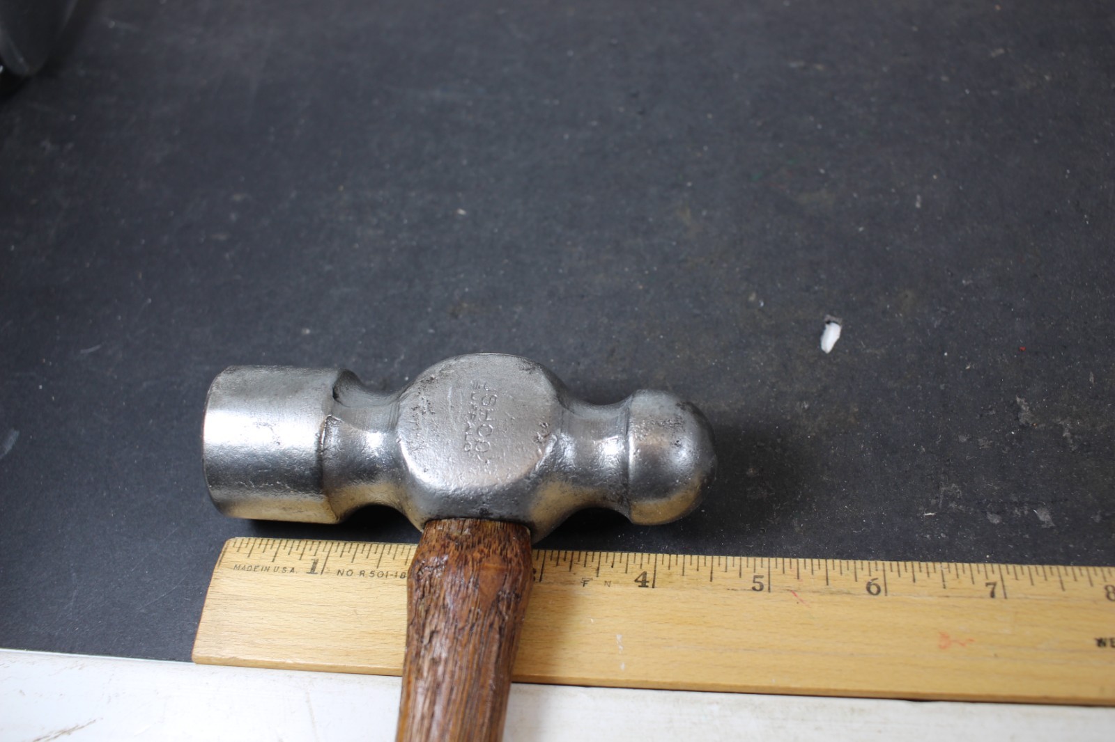 Vintage USHCO Ball Peen Hammer Made in Buffalo NY