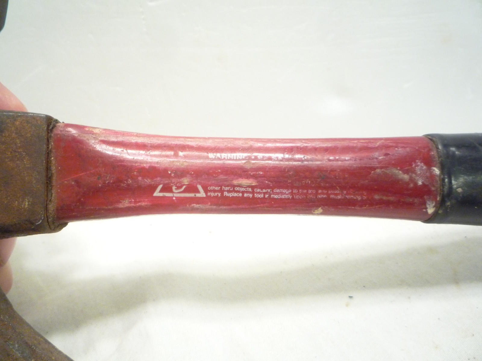 Vintage Plumb Claw Hammer, Permabond Fiberglass Handle, Cushion Grip ~ 30 oz tot