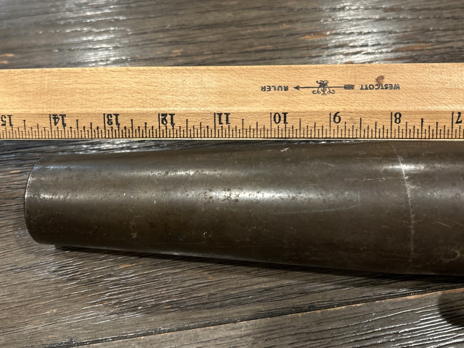 10” Angled Cone Mandrel Blacksmith Tinsmith Jeweler Vintage 9 1/2 lbs