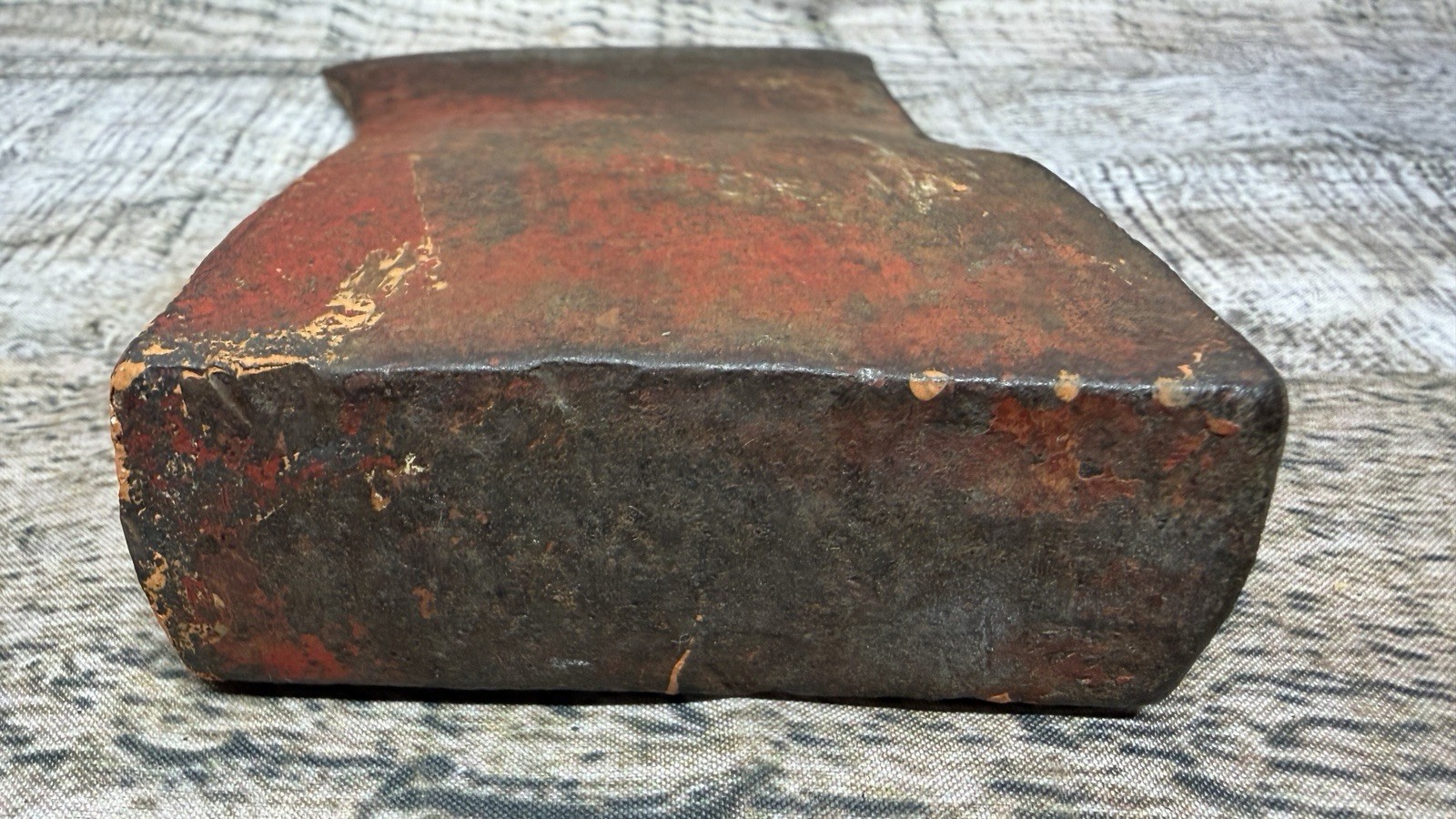 Vintage Unbranded 4-1/2” Single Bit Axe Head 3lb 6.9oz