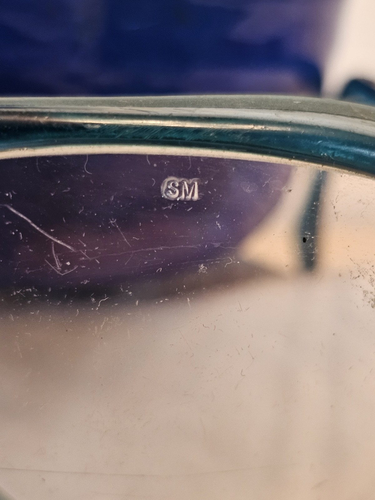Vintage Sellstrom BLue Z87.1 Folding Safety Glasses W/ Side Guards