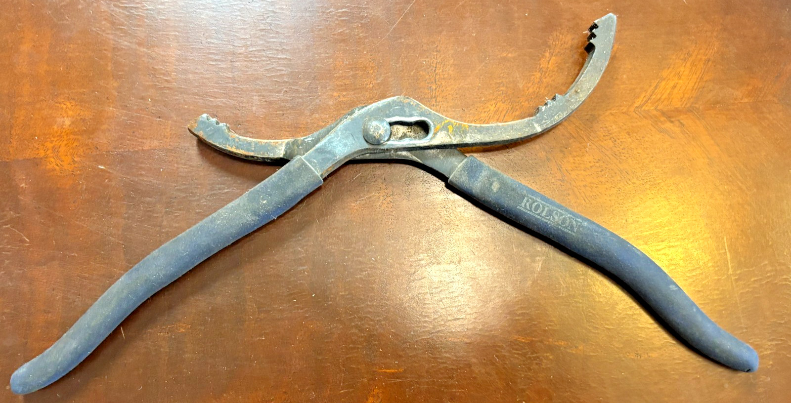 Vintage Rolson Adjustable 35mm Oil Filter Pliers/ Wrench