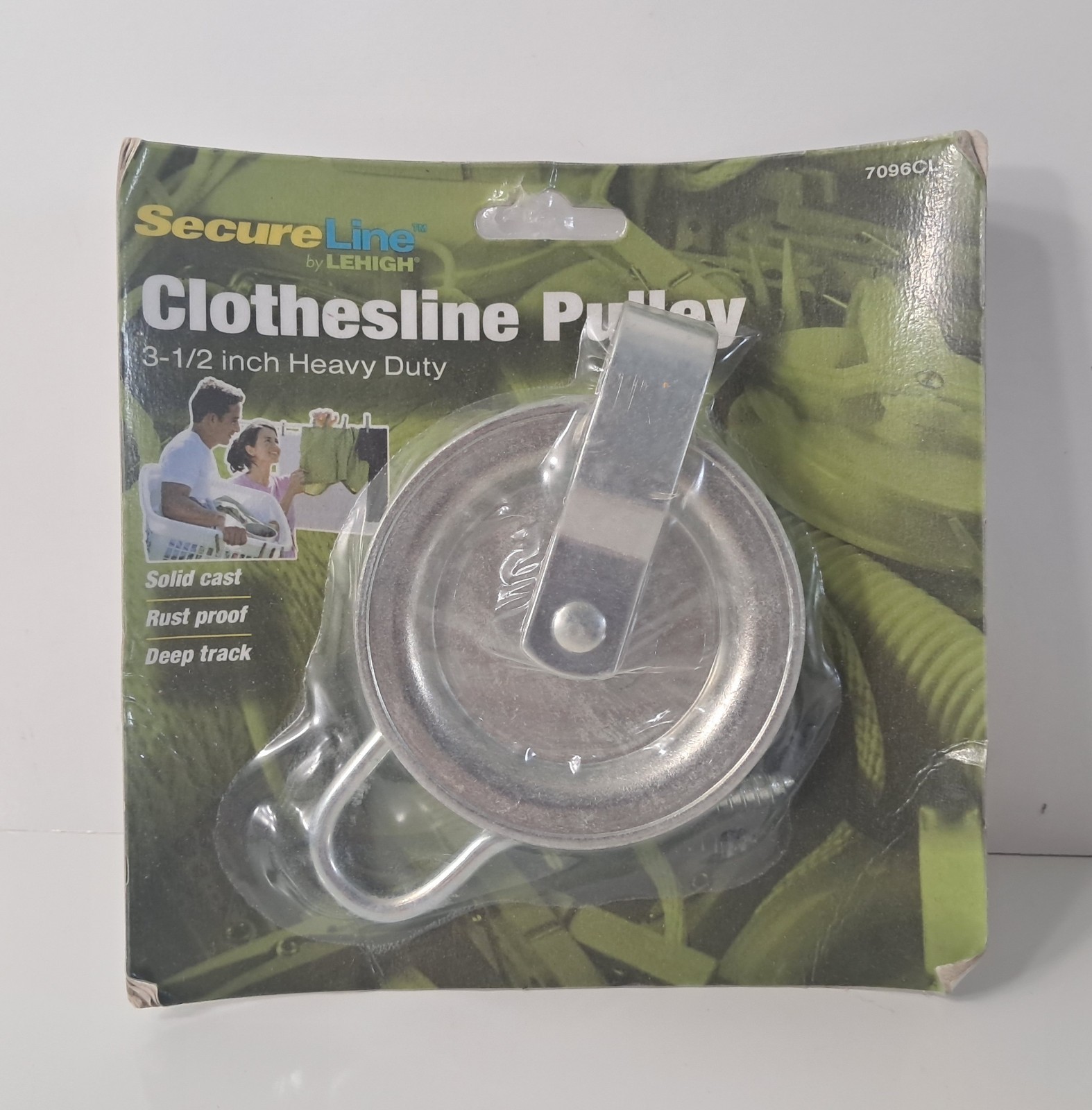The Secure Line Clothesline Pulley Lehigh Heavy Duty Pulley 3.5″ 2008 Sealed