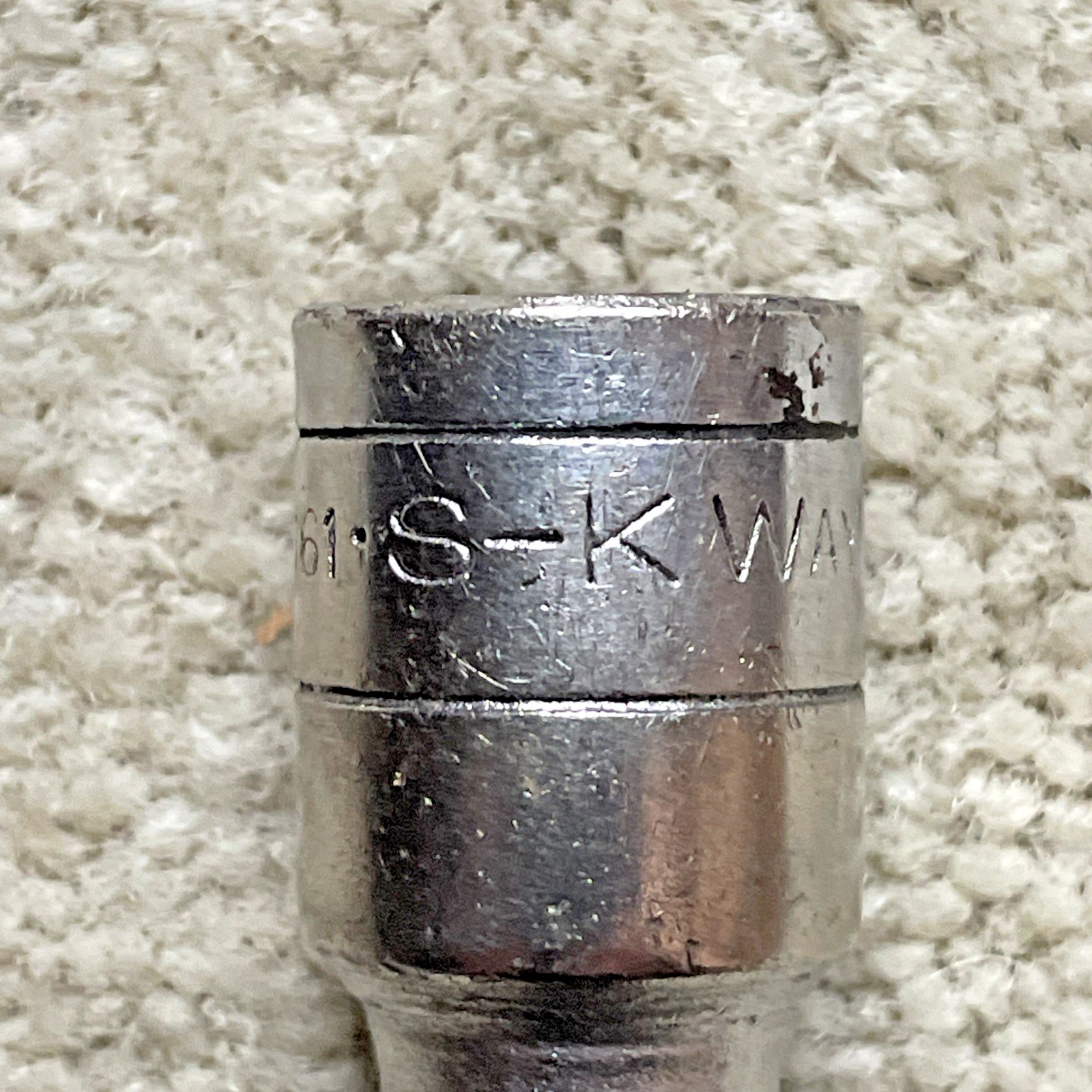 Vintage S-K Tools 45161 -6″ Socket Extension Bar 3/8″ Drive, Wayne – USA