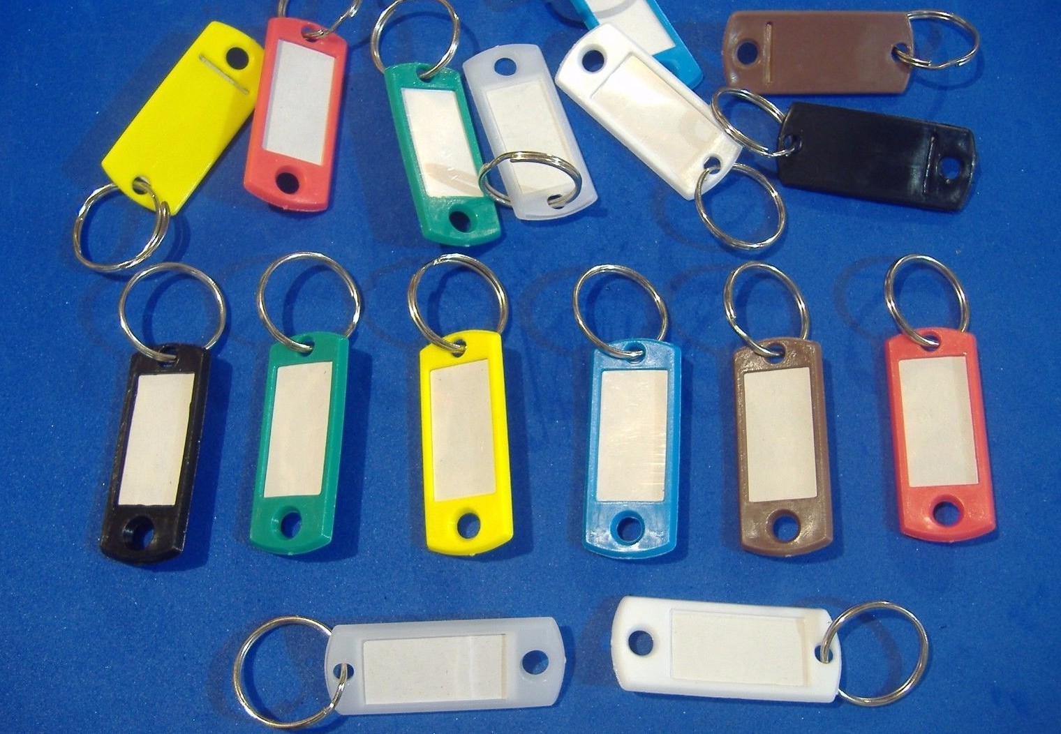 80 PIECE COLOR KEY IDENTIFIER DISPLAY KIT LABEL ID TAGS LUGGAGE IDENTIFICATION