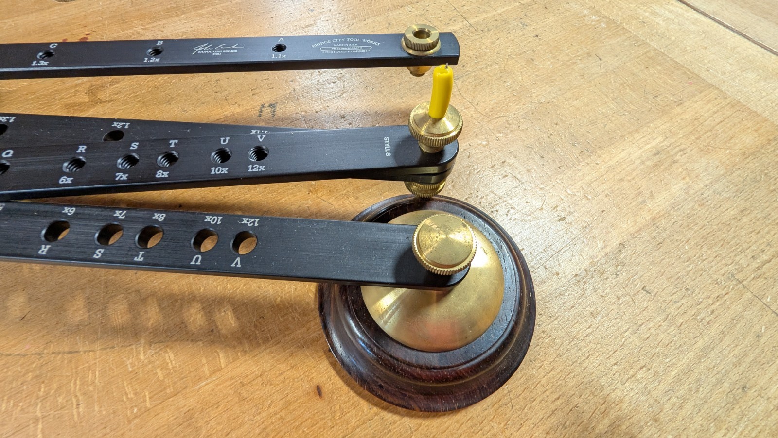 Rare Bridge City Tools PG-27 Pantograph NOS ’01 limited edition Signature Series