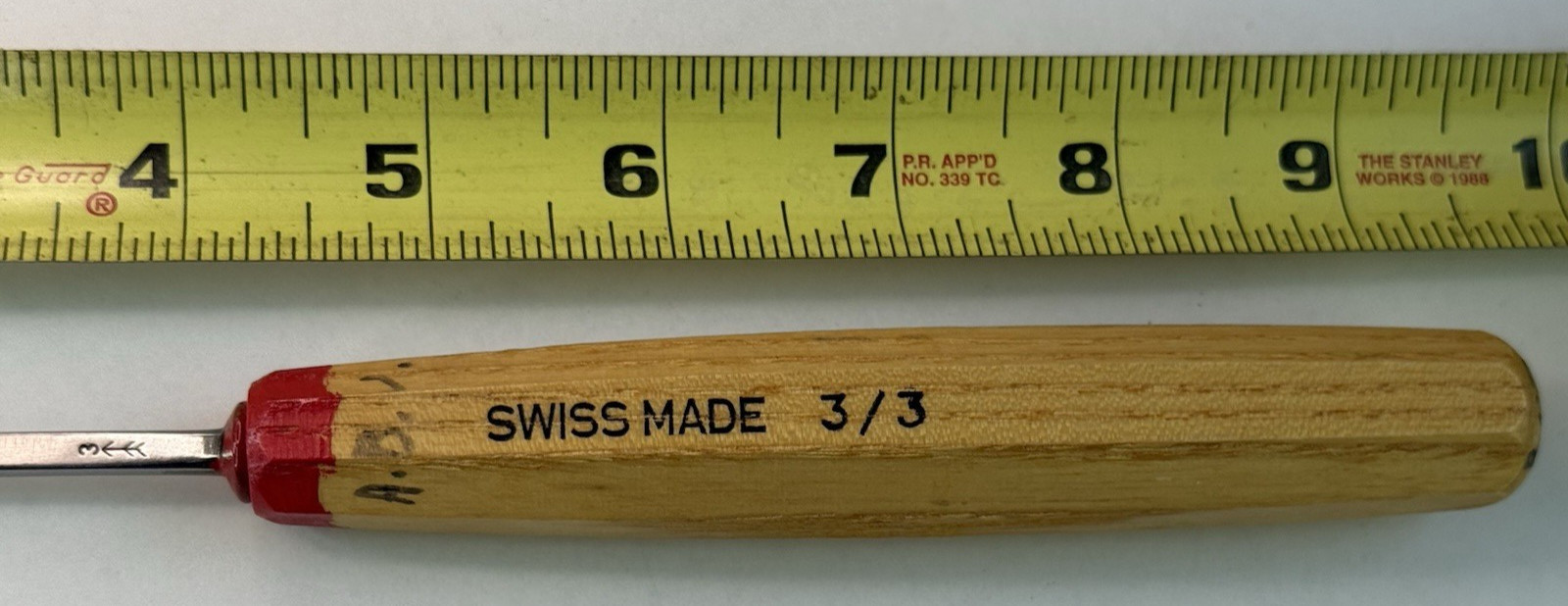 PFEIL Swiss Made 3/3 No.3 Gouge Carving Tool / Woodworking Tool