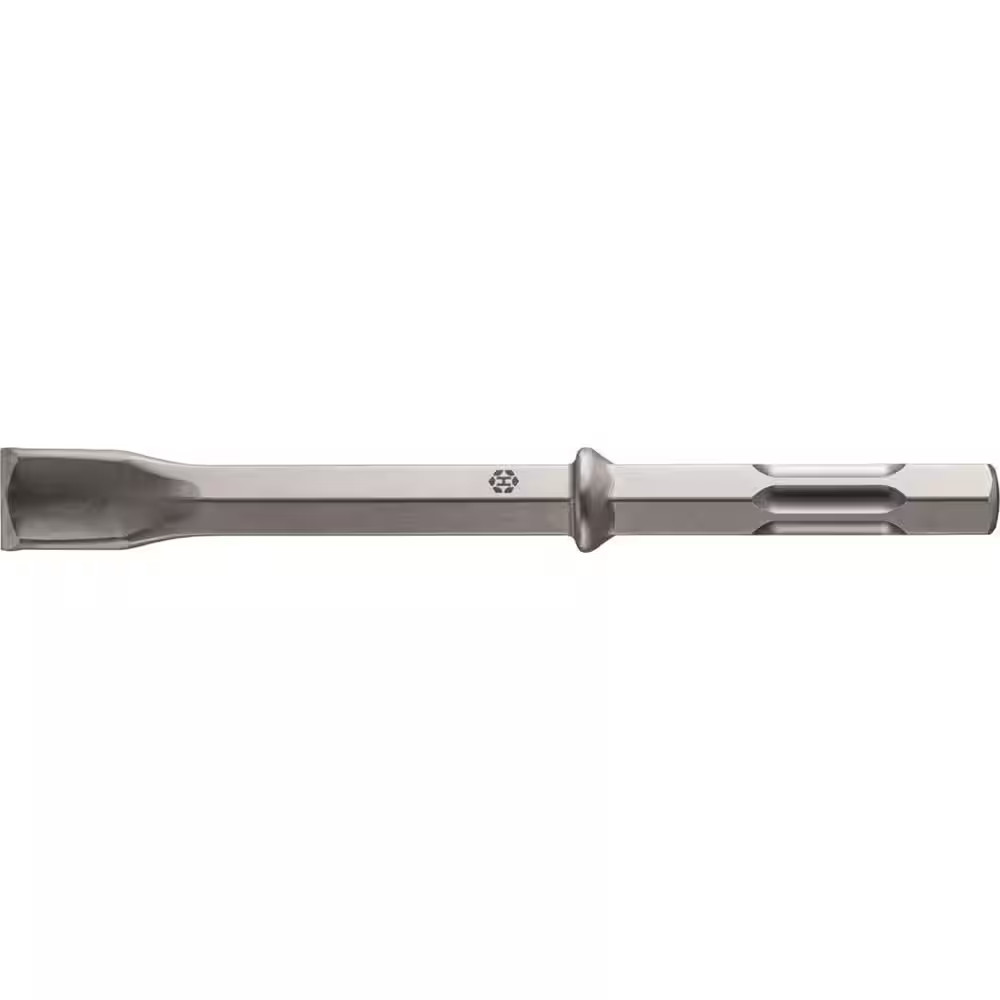 1 In. X 15 In. TE-H Hex 28-Steel Flat Chisel