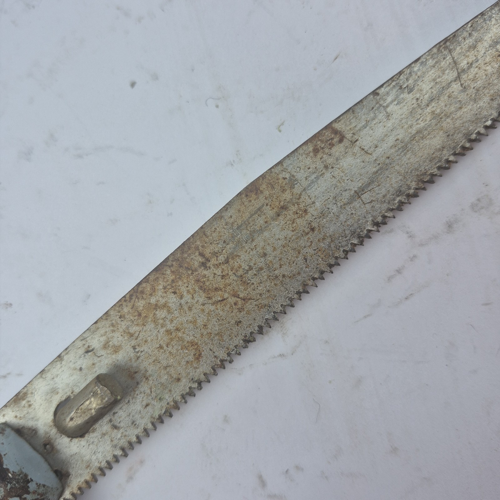 Vintage metal handle Key Hole Saw with 10″ Blade Japan